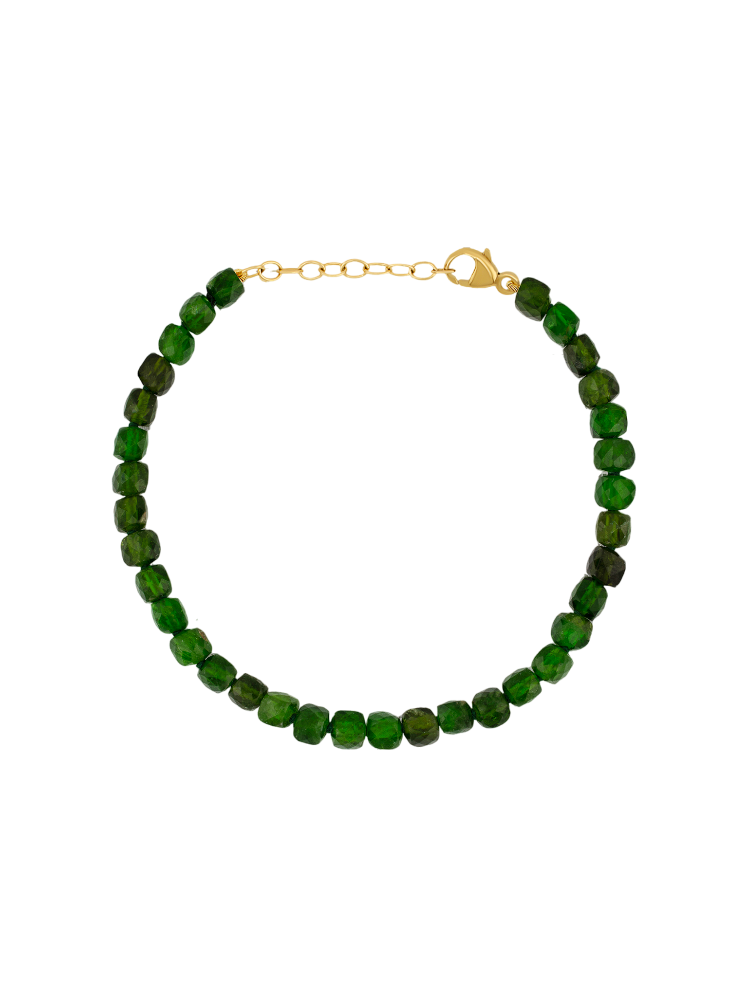 Arizona chrome diopside cubist bracelet