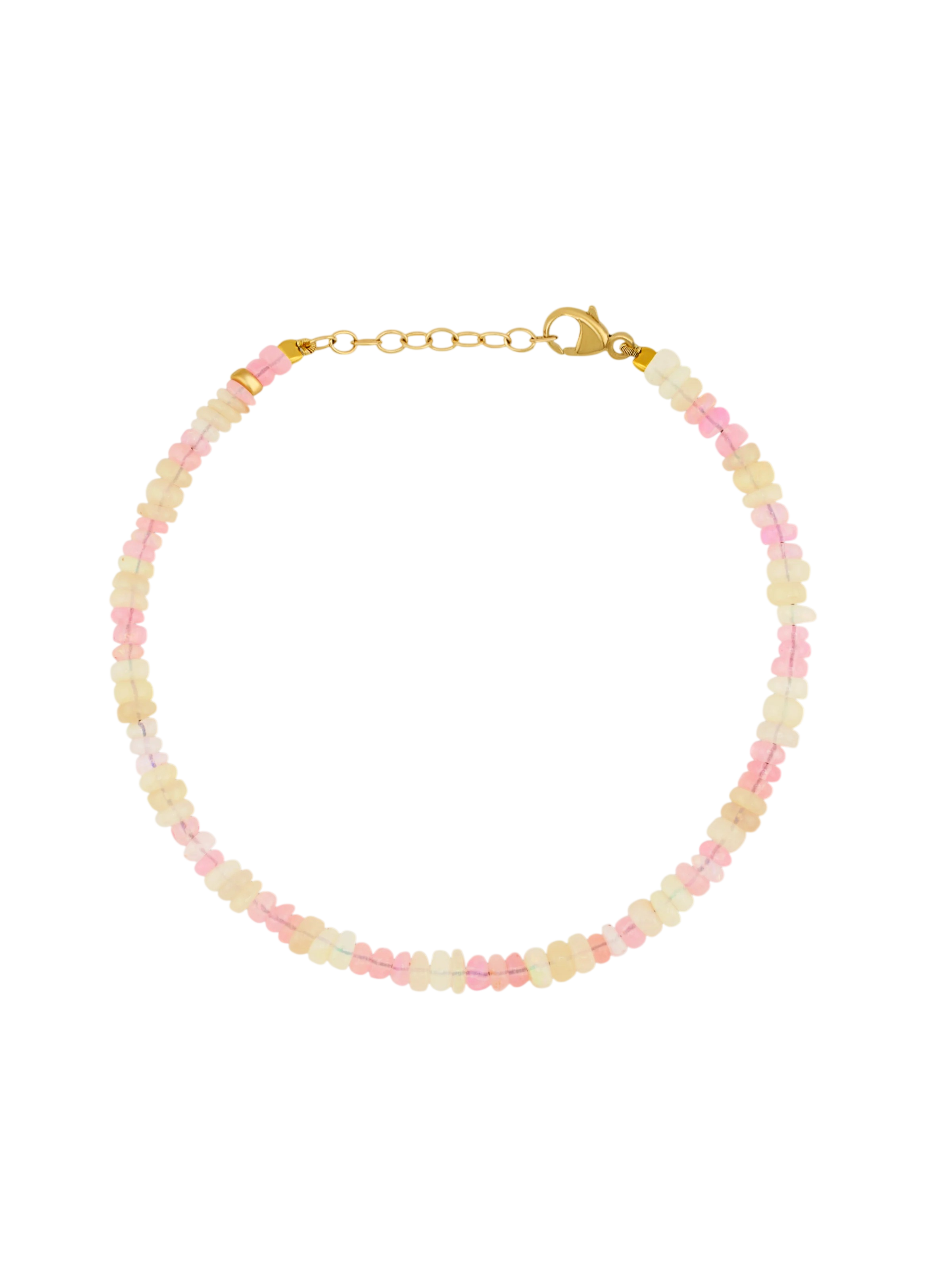 Soleil Lemonade Stripe Opal Bracelet photo