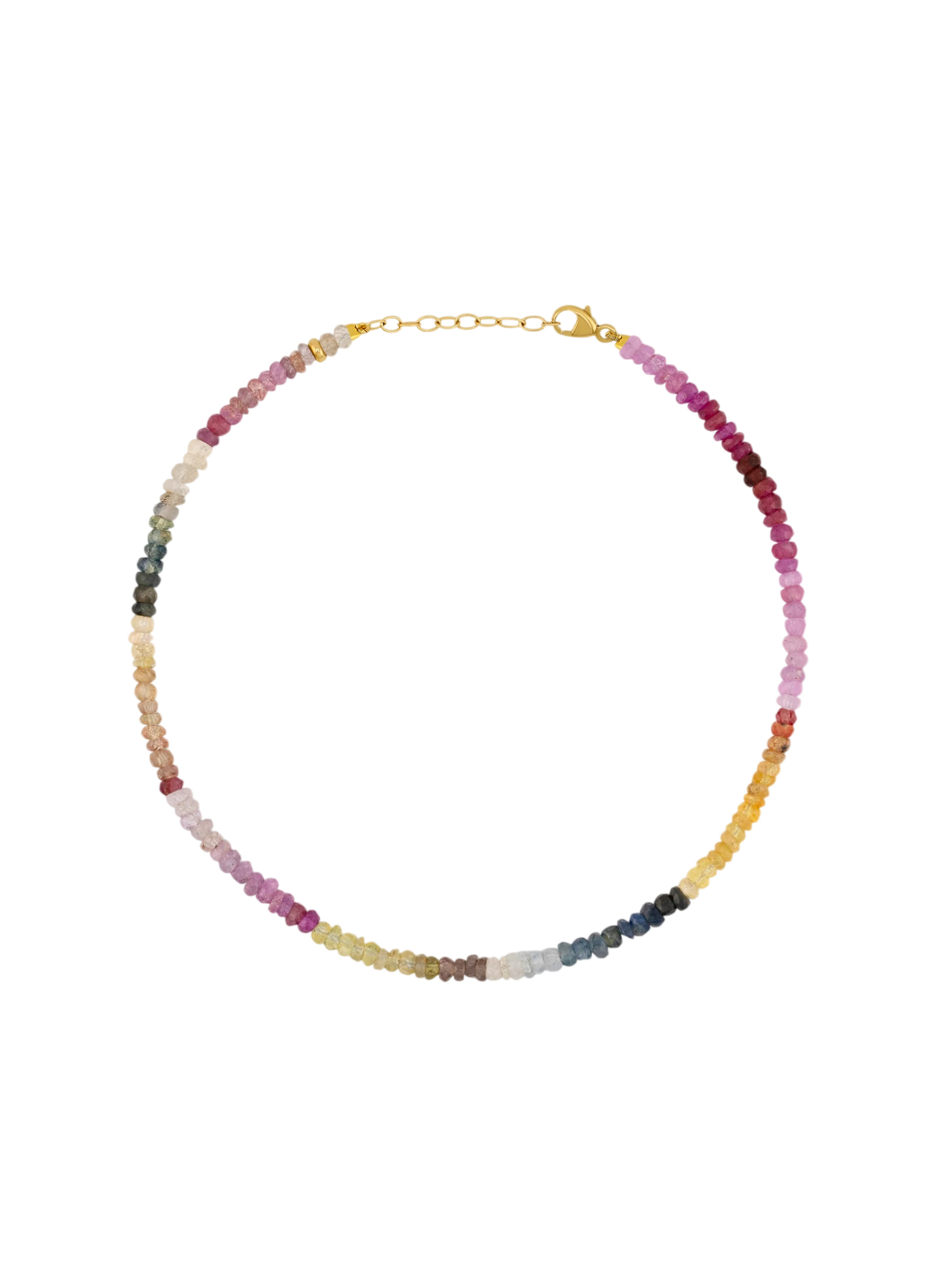 Arizona Light Rainbow Sapphire Anklet photo