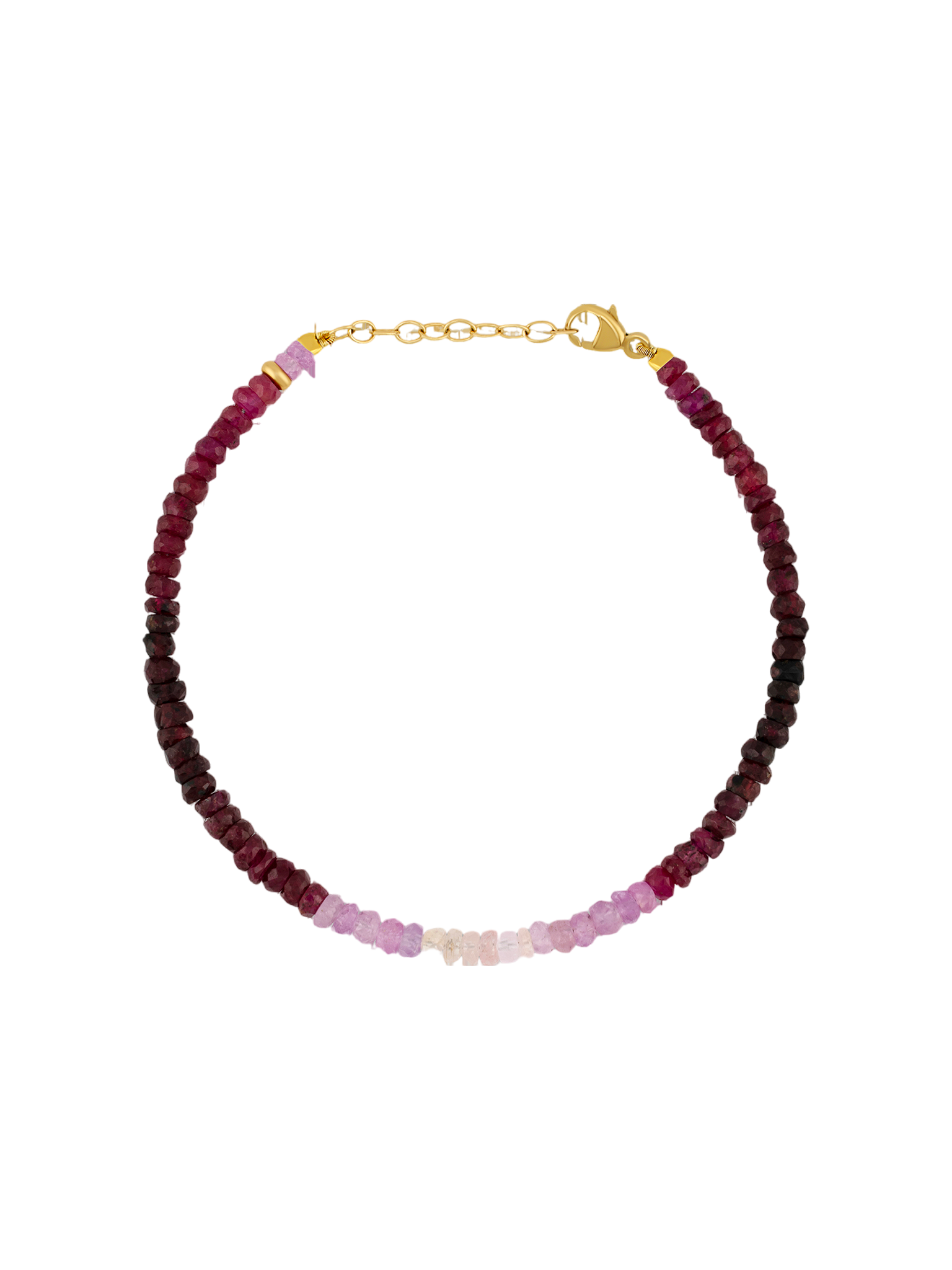 Arizona ombre ruby bracelet