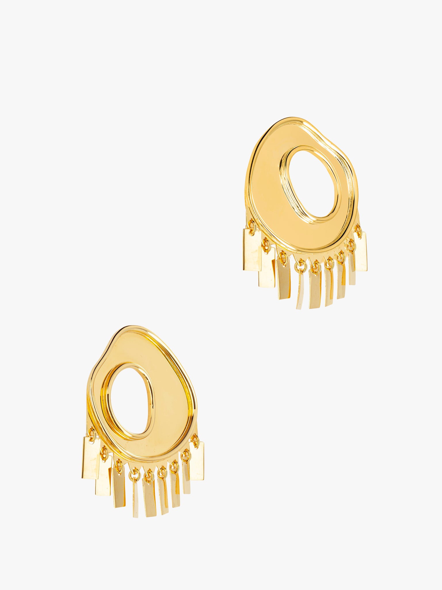 Small fringe earrings