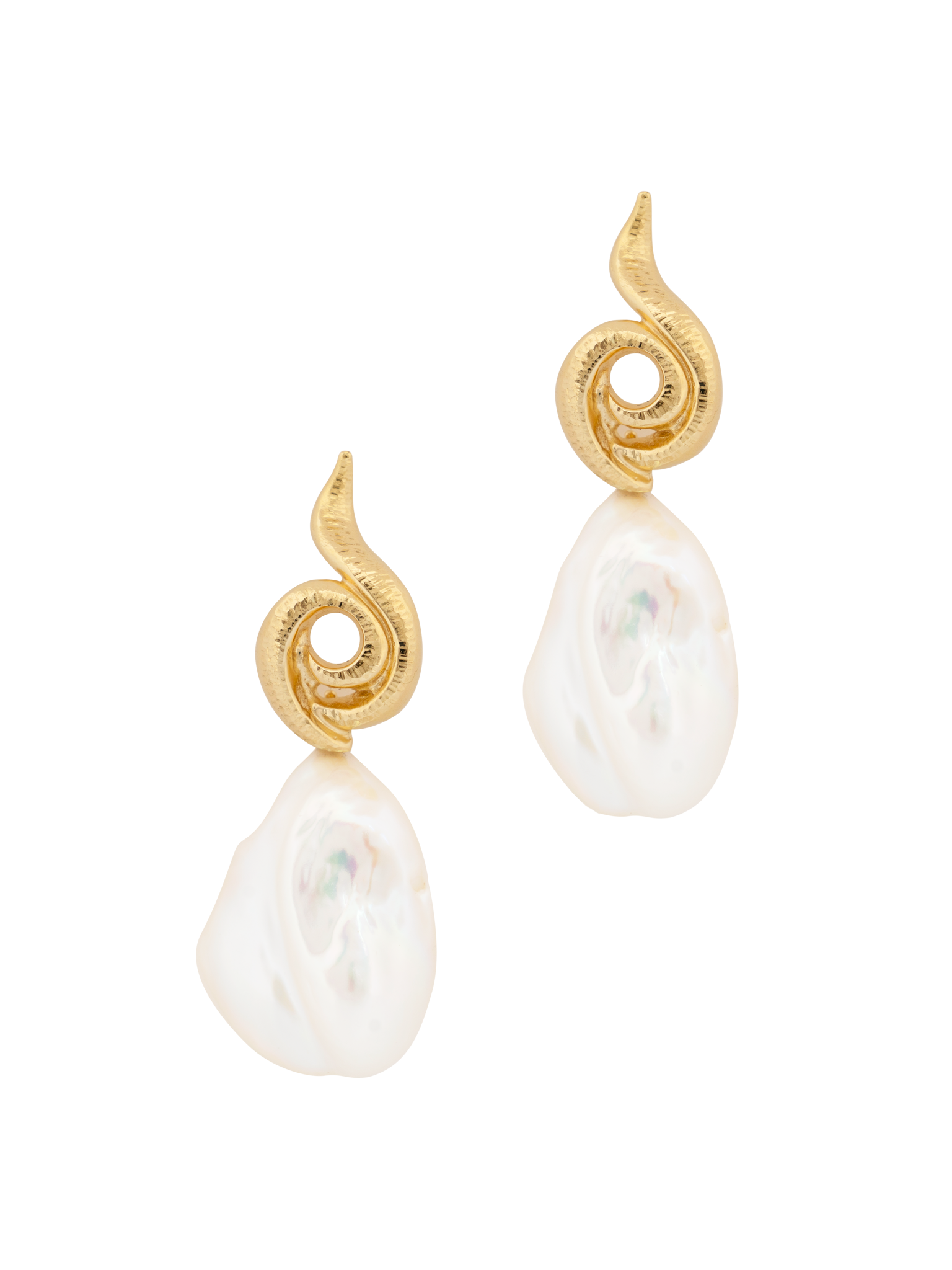 Surrea baroque pearl earrings