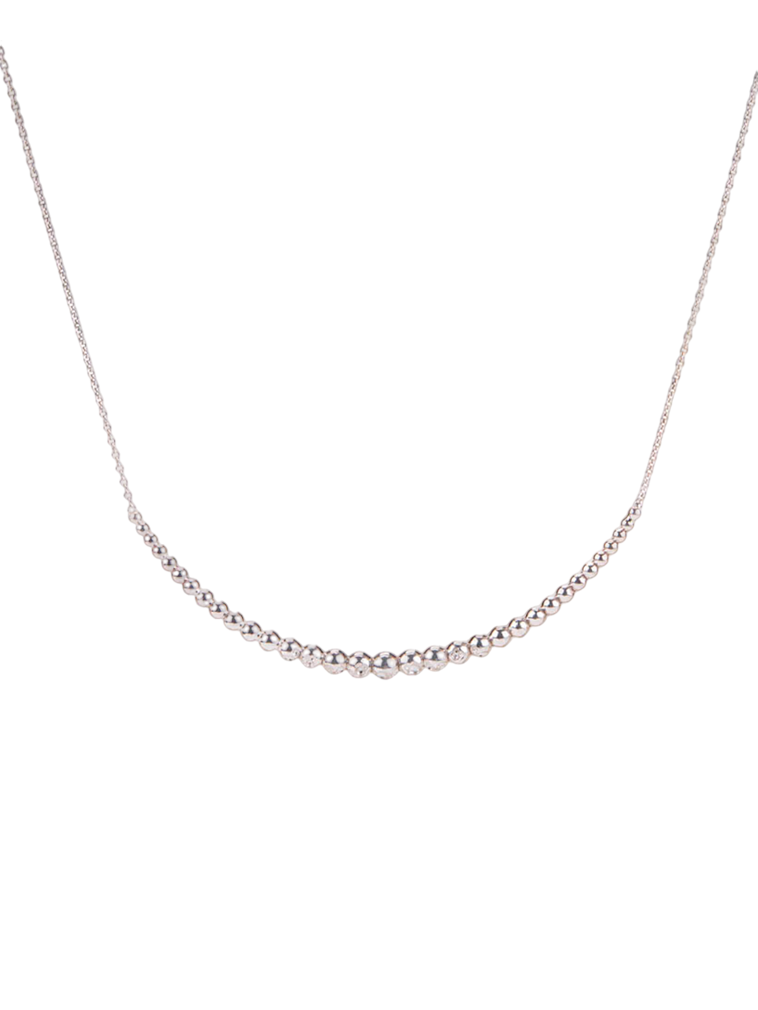 Vitium large crescent necklace