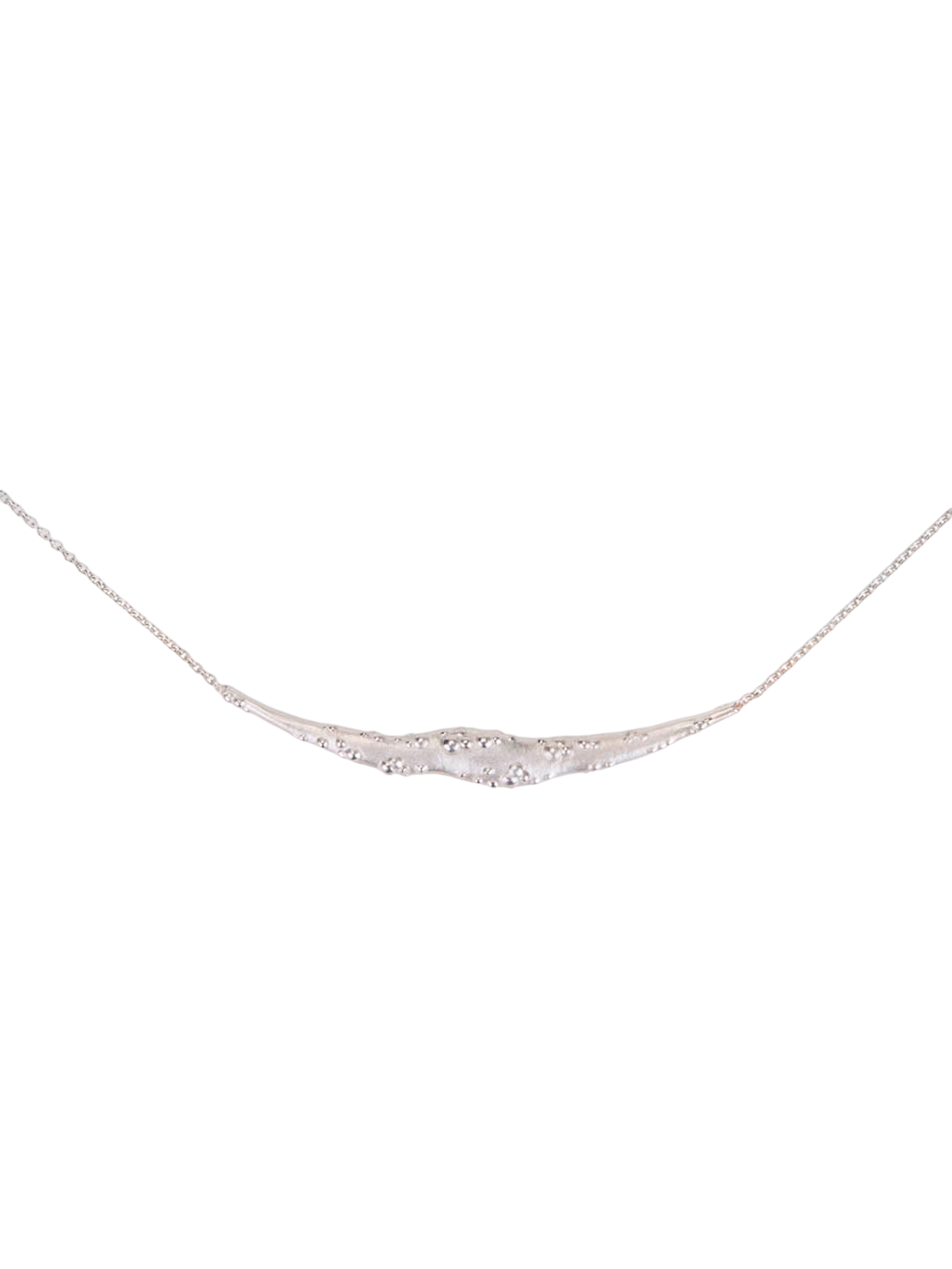 Orno crescent necklace