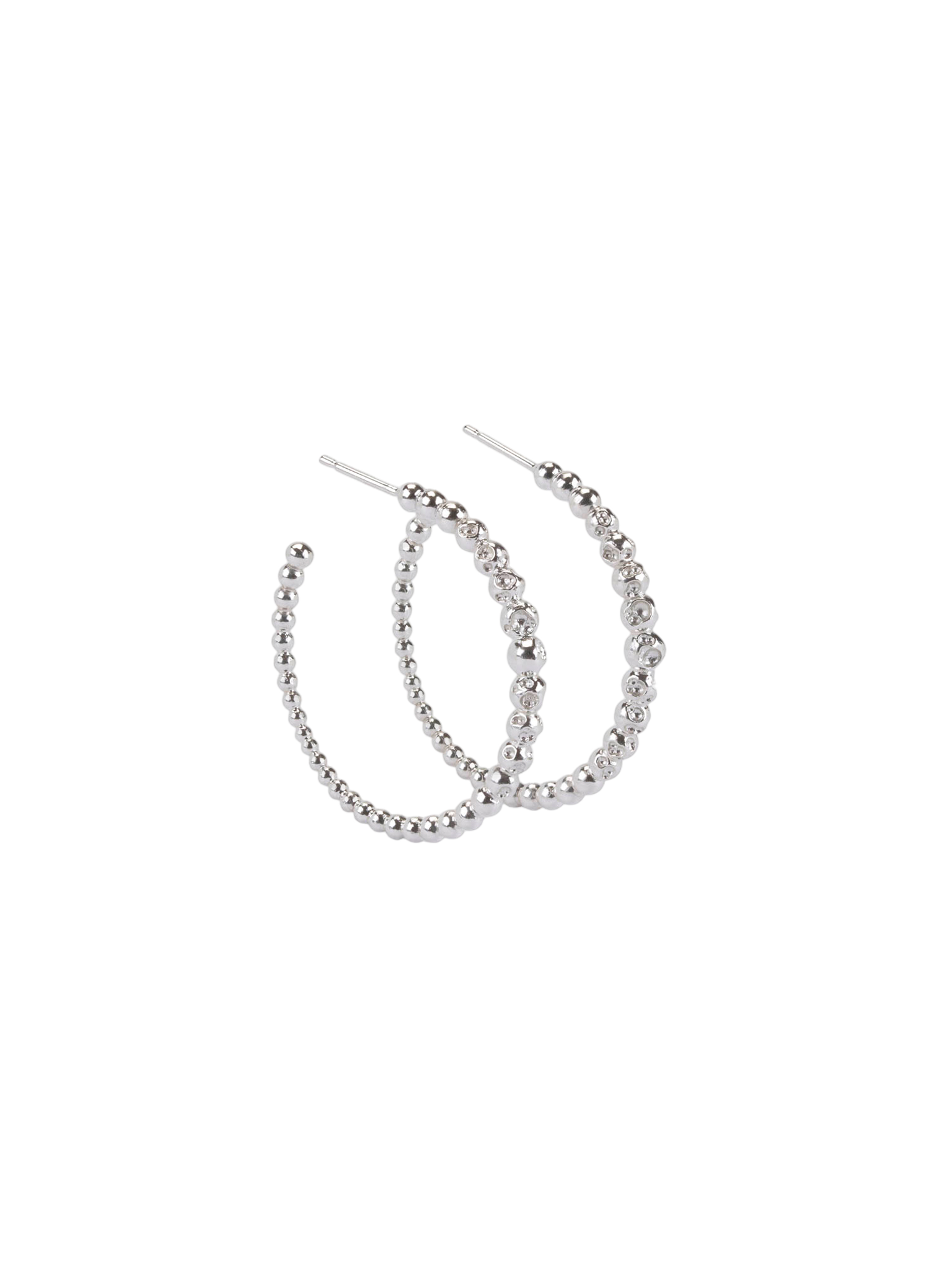 Vitium large hoop earrings