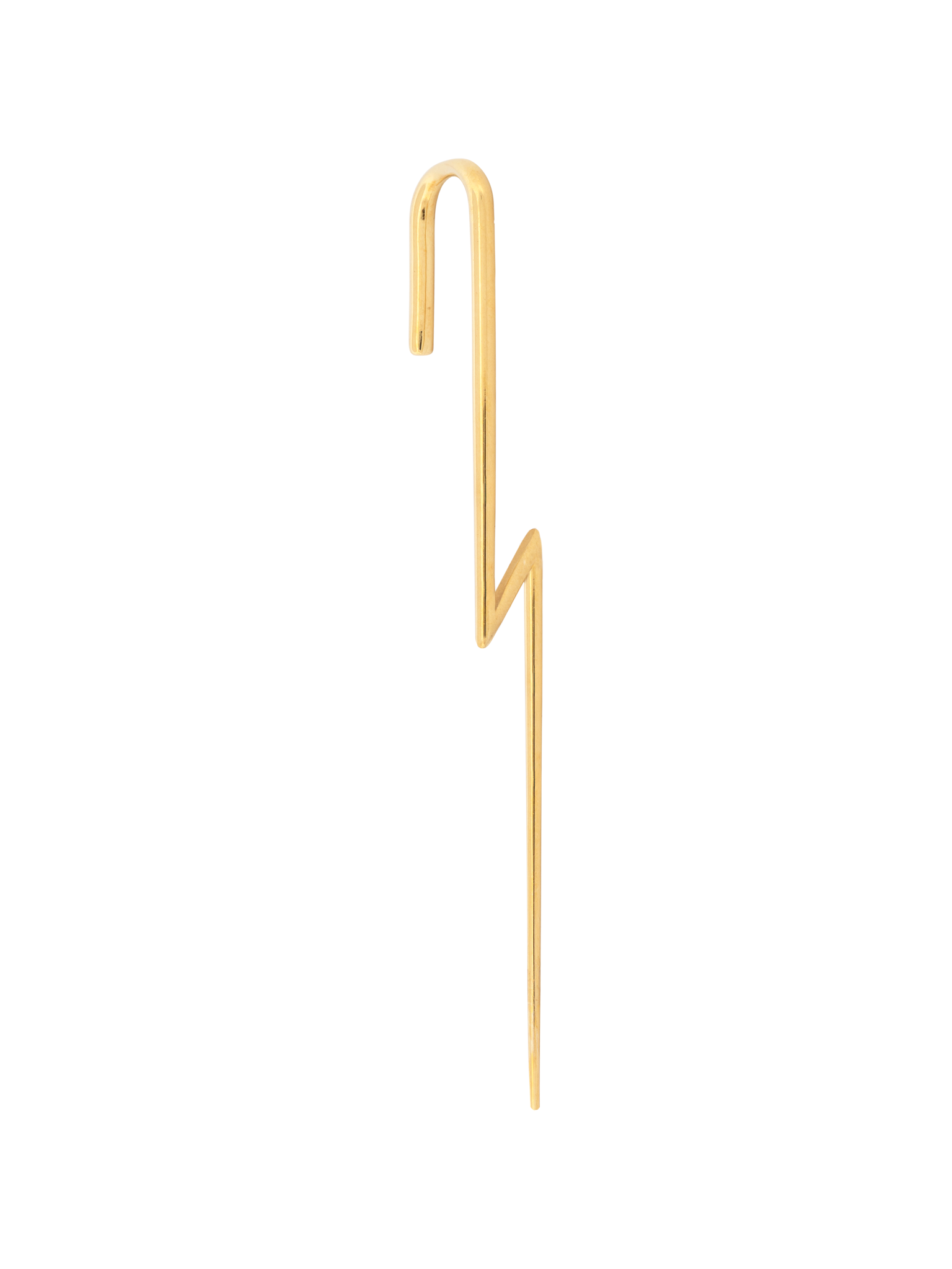 Flash ear pin