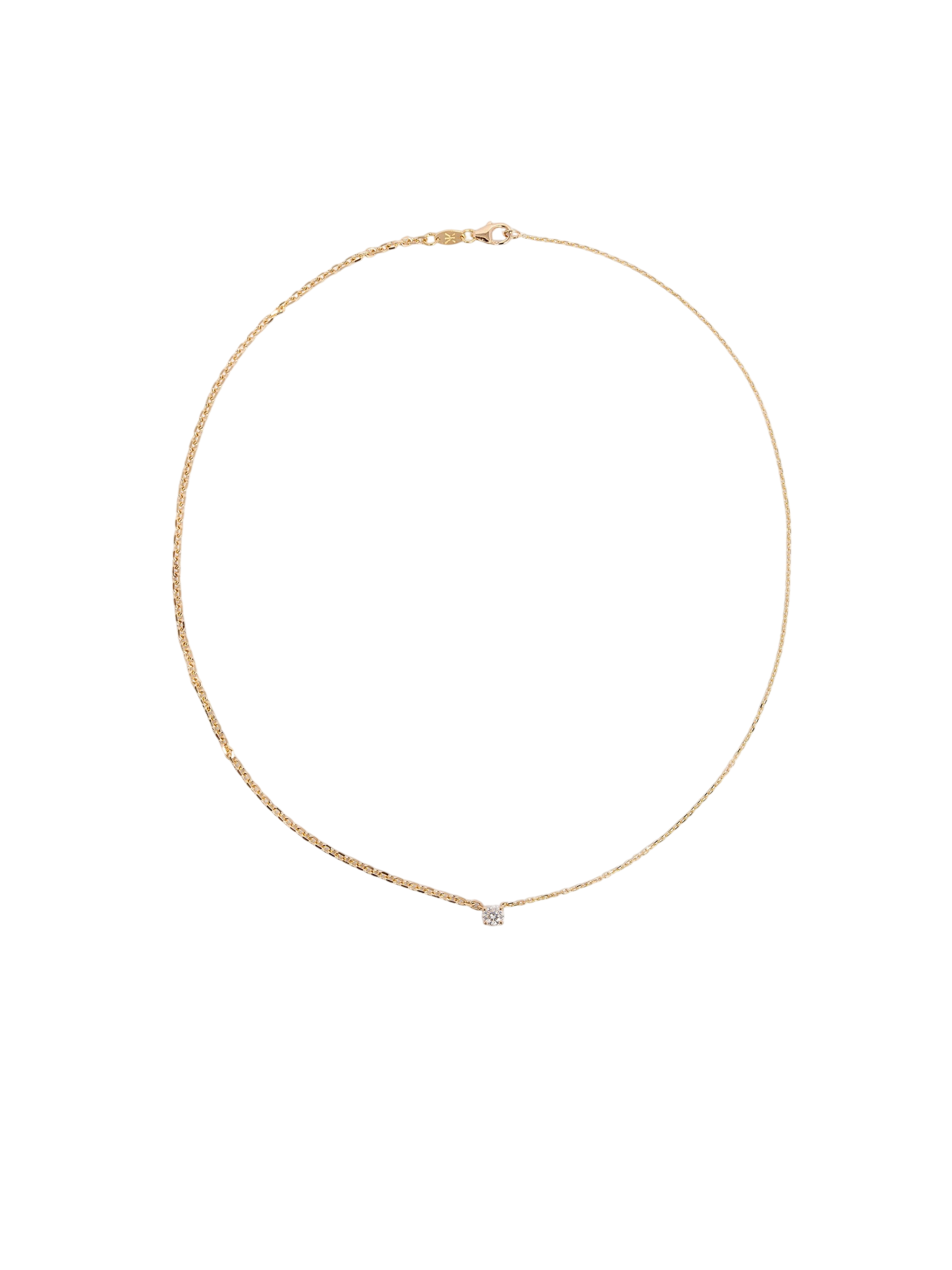 Brilliant Diamond Crescendo Necklace photo