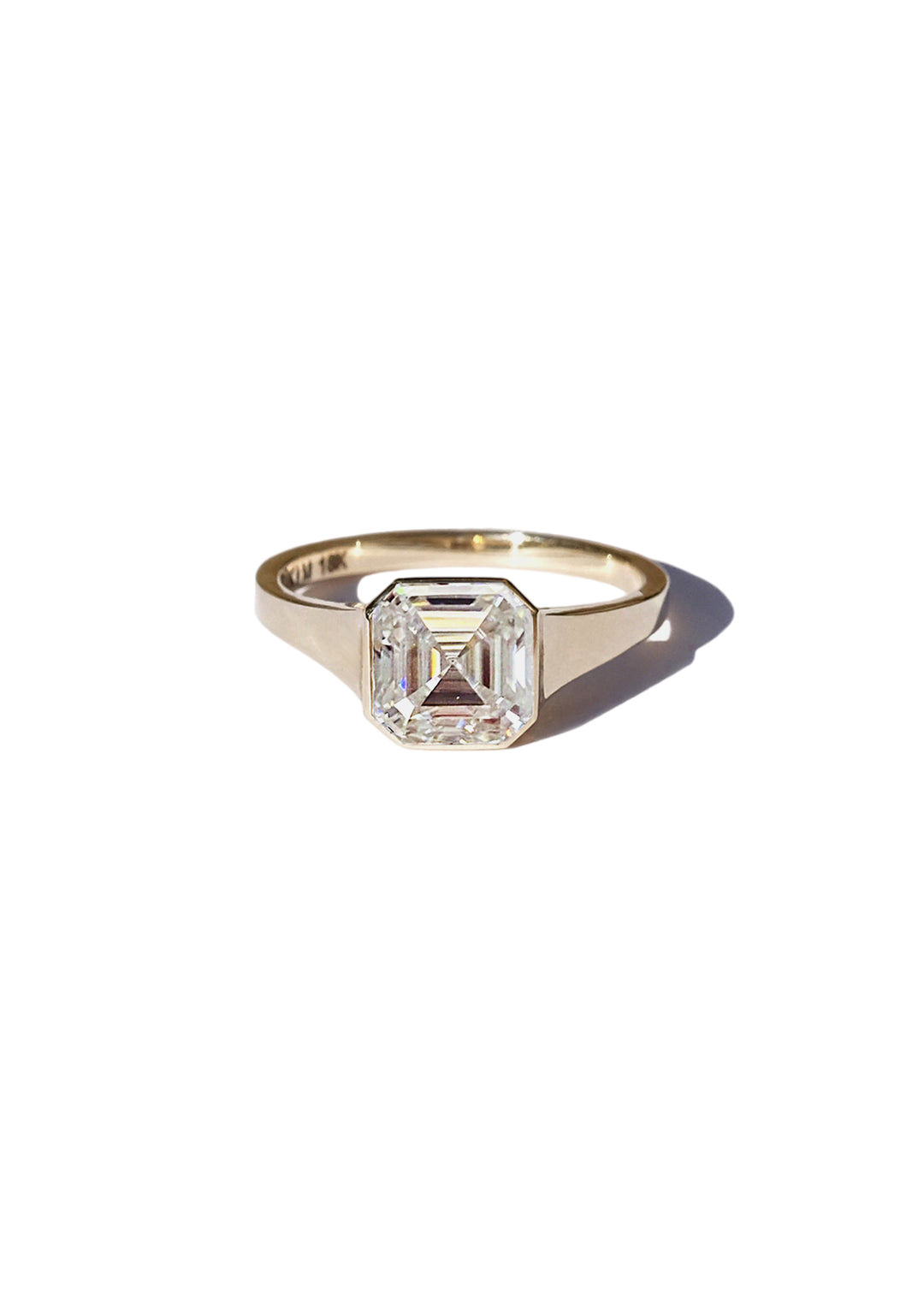 Asscher Diamond Cosma Ring
