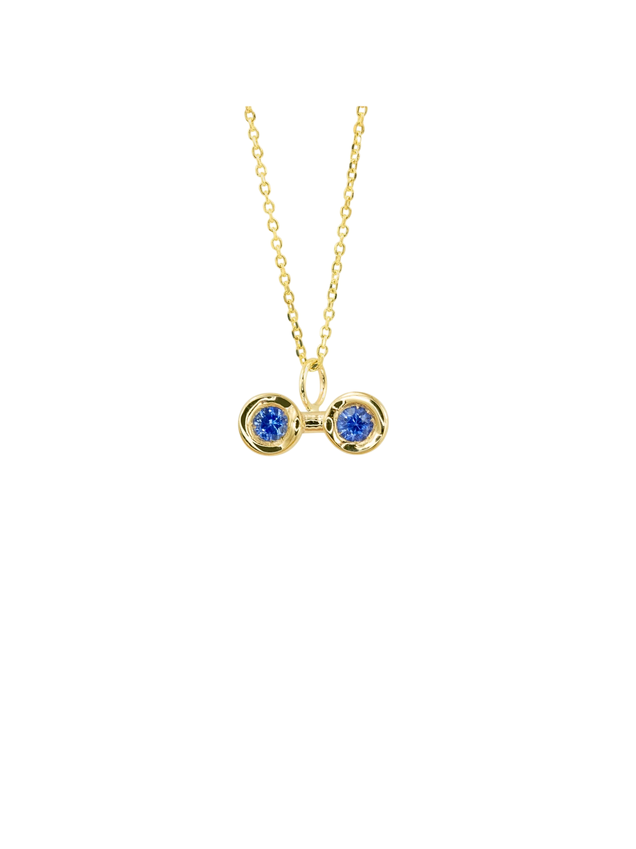 Blue Sapphire OBI no.2 Toggle Pendant (with 16-18 chain) photo