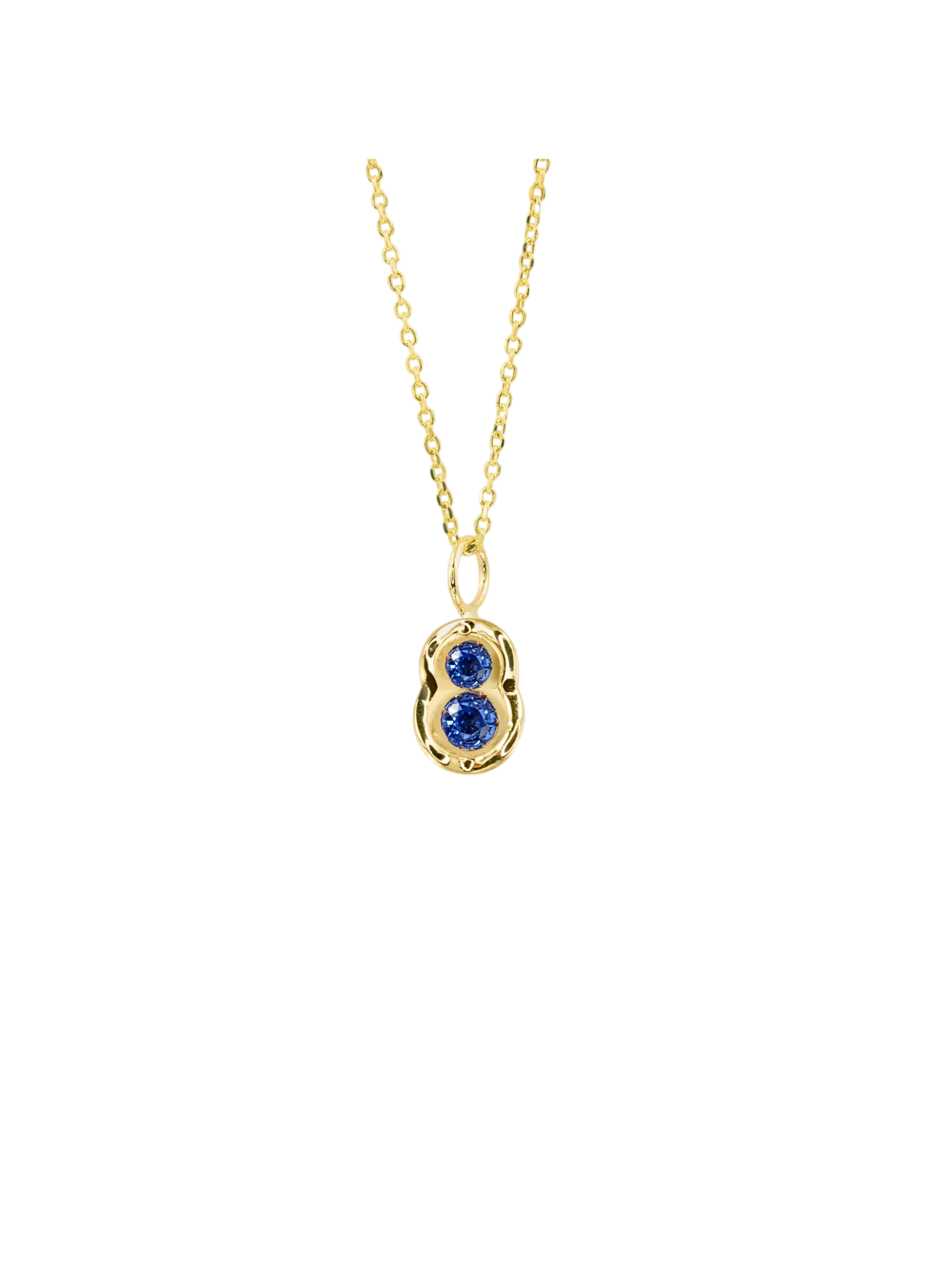 Blue Sapphire OBI no.2 Pendant (With 16-18 chain) photo