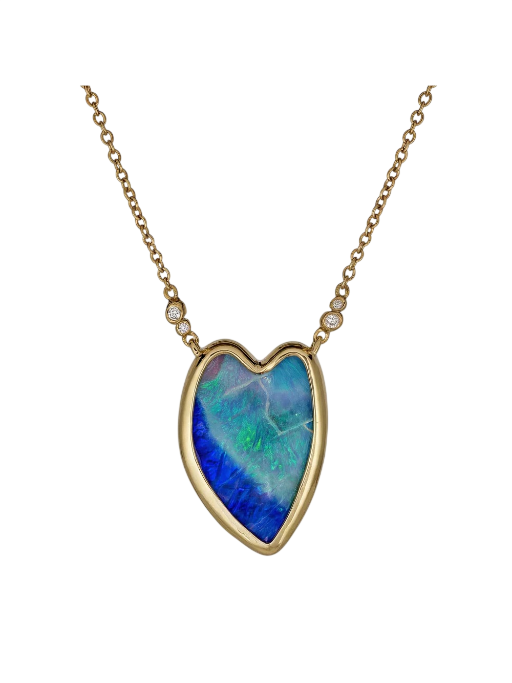 CERULEAN HEART PENDANT photo