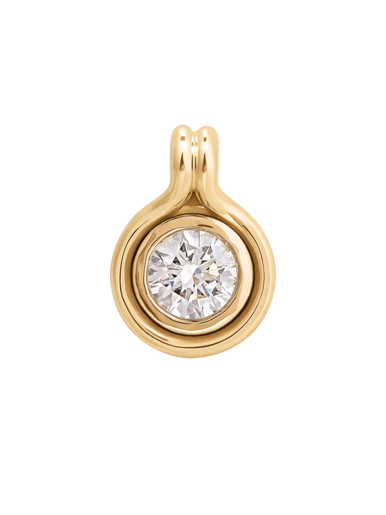 Jody Round Diamond Pendant photo