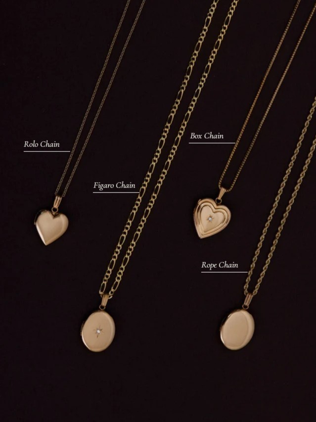Maison Heart Locket Necklace