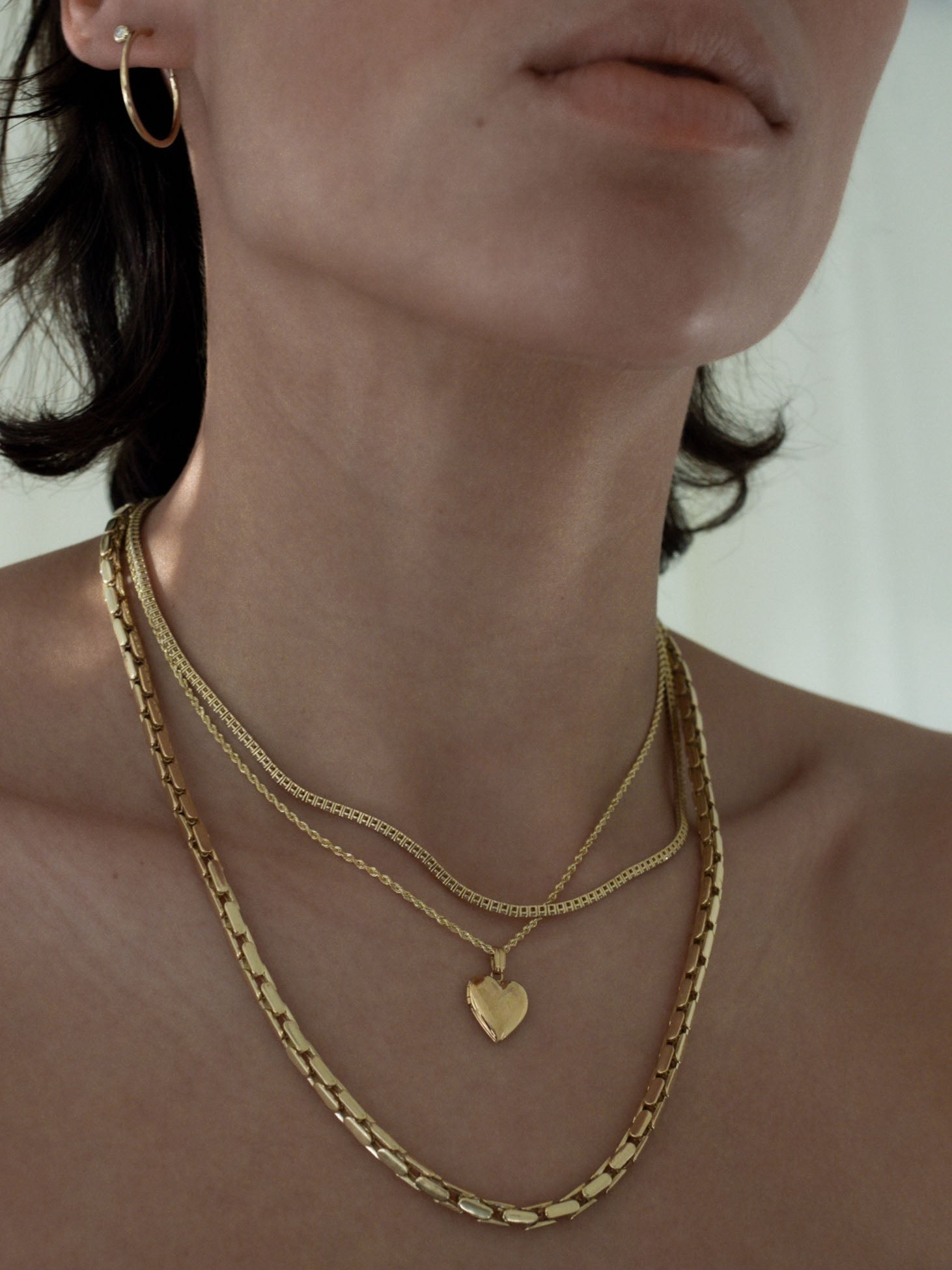 Maison Heart Locket Necklace