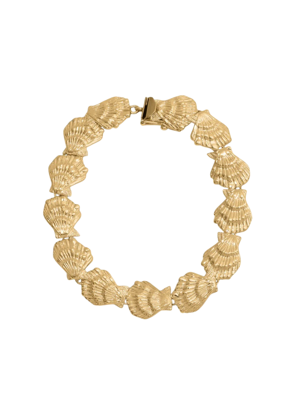 Eternity Shell Bracelet Gold