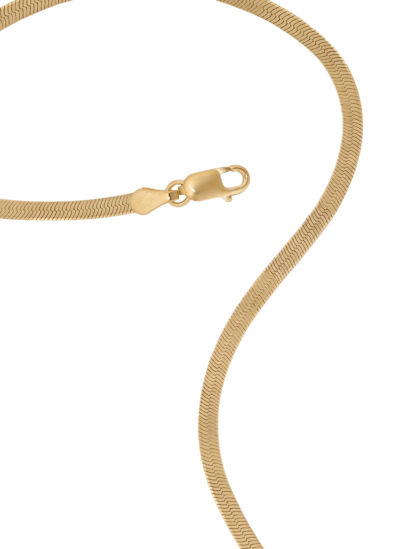 Carter Herringbone Chain Necklace