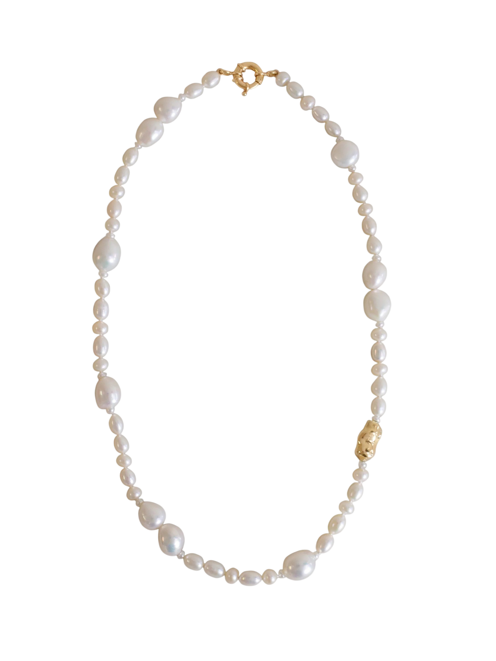 Lucy Baroque Pearl Necklace