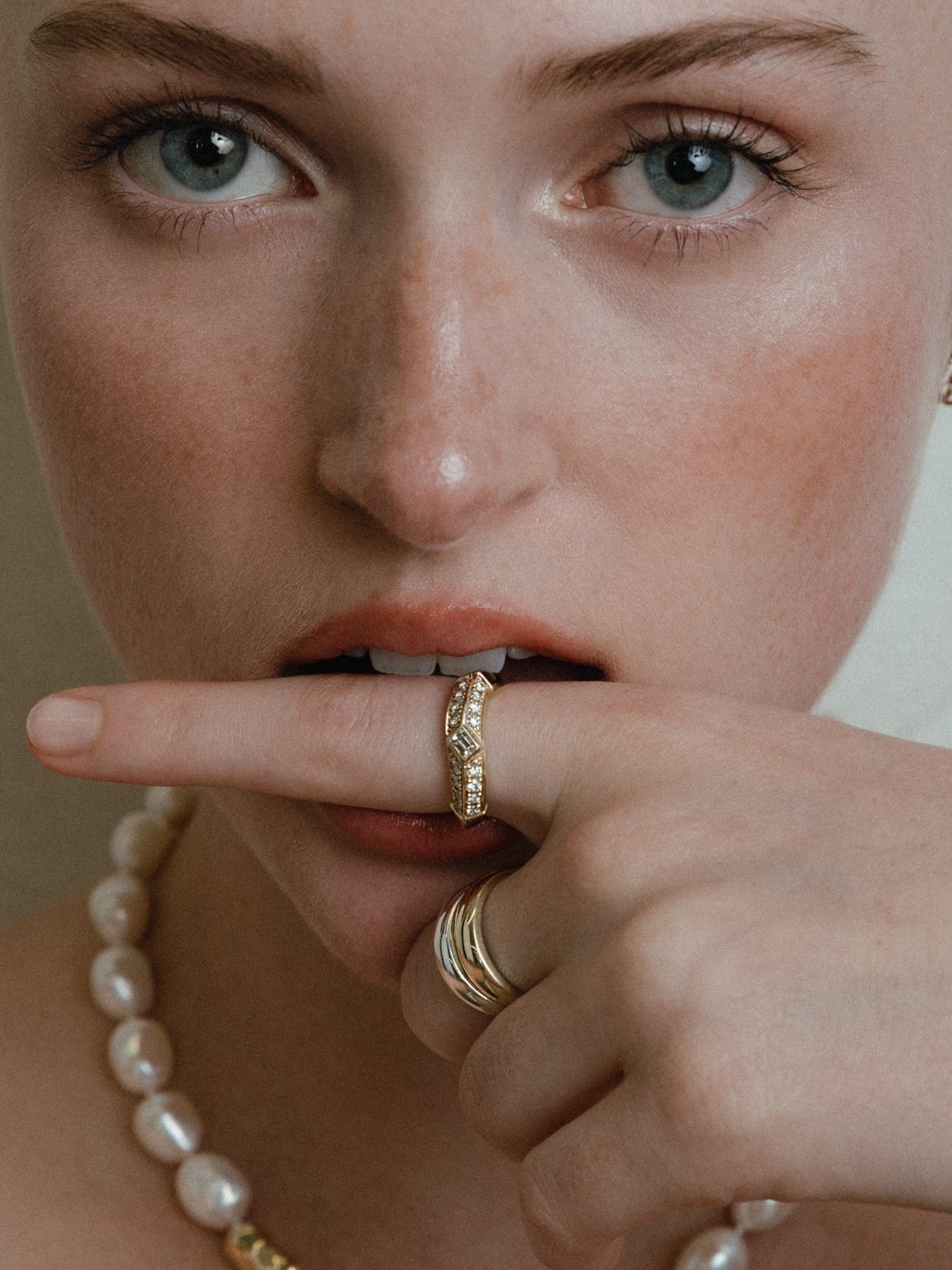 Dare To Love Double Dome Ring Gold & Silver