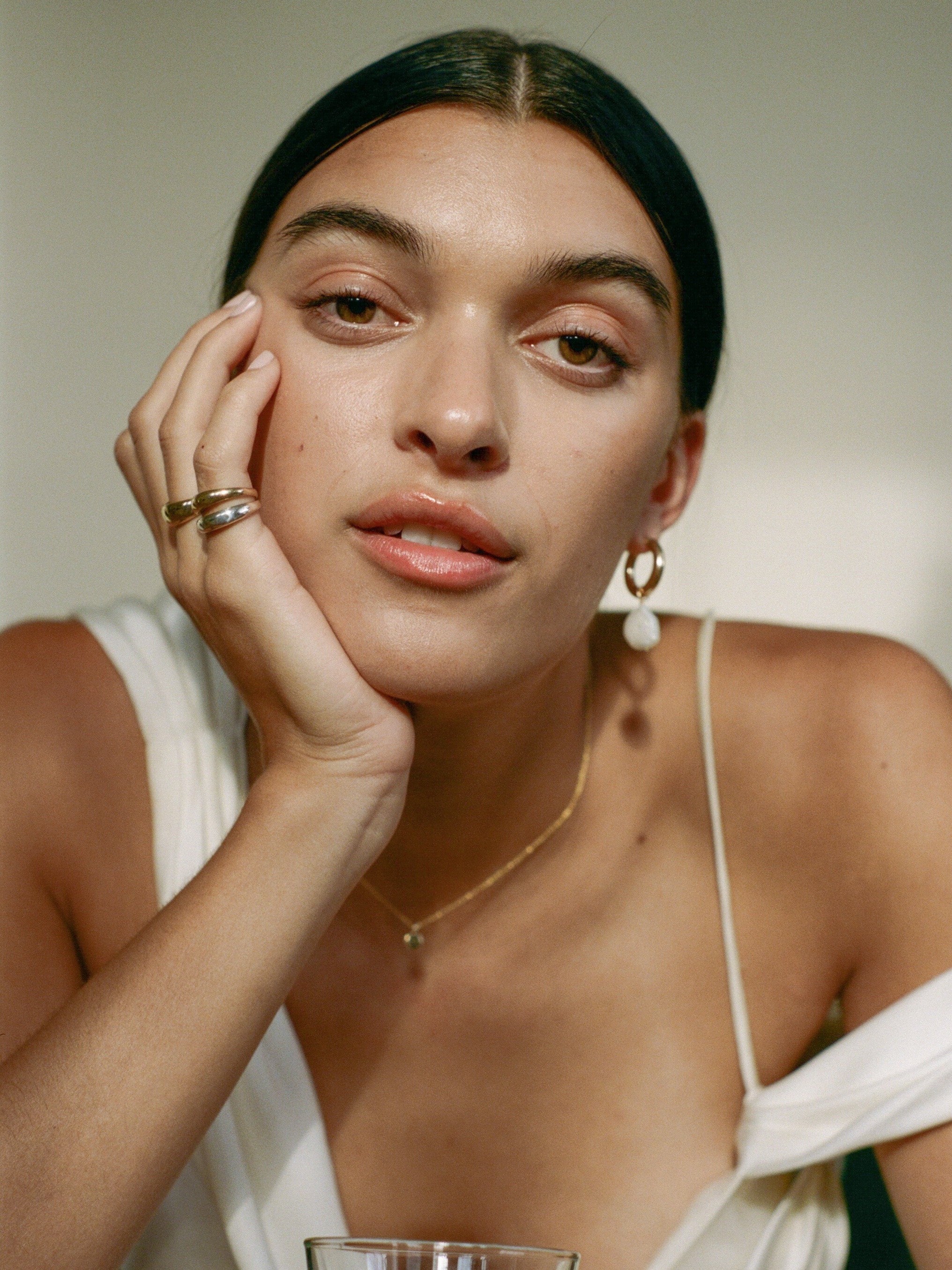 Dare To Love Double Dome Ring Gold & Silver