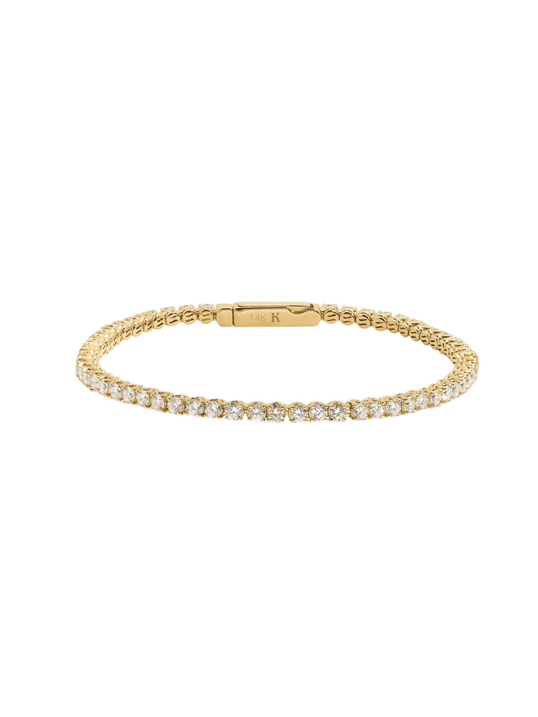 Eternity Diana Tennis Bracelet 3ctw Yellow Gold