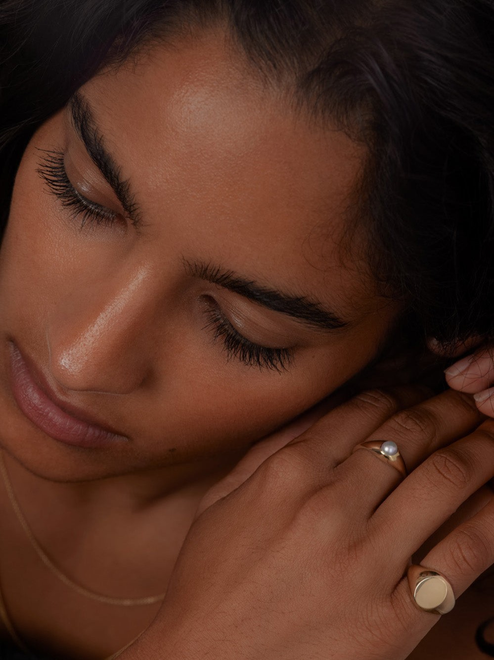 Bold Classic Hollow Signet Ring