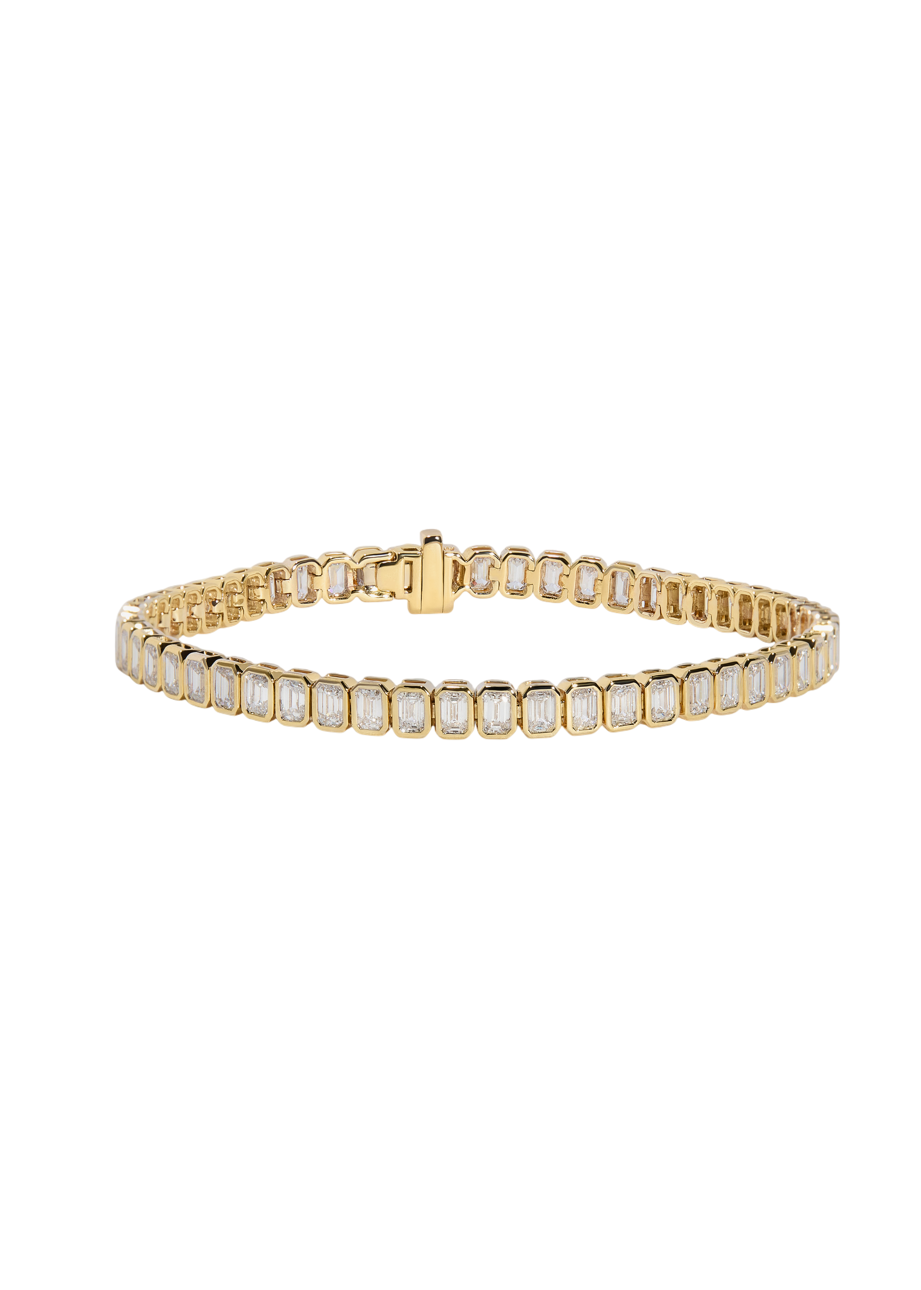 Venus bezel tennis bracelet