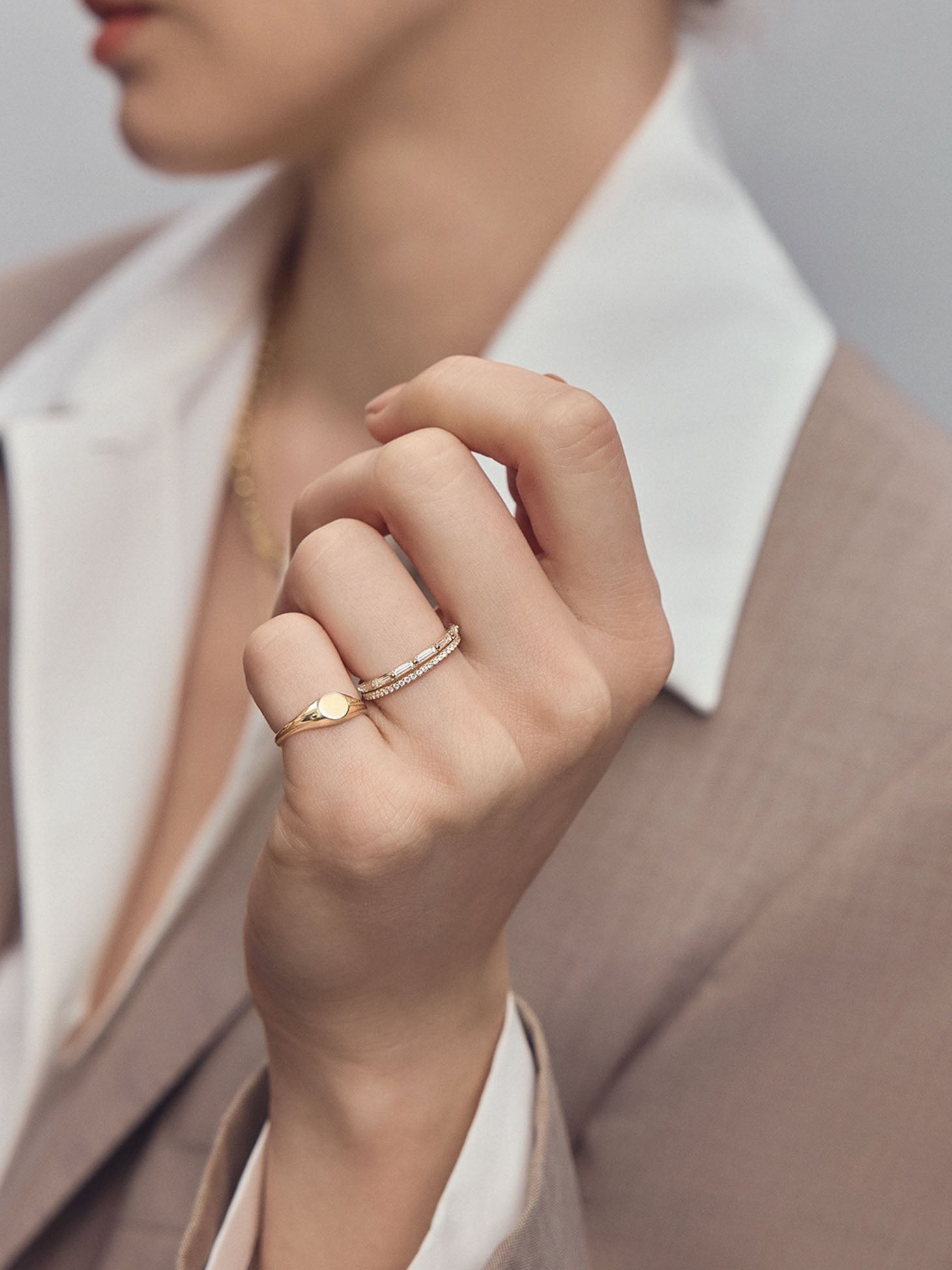 Petite Classic Signet Ring