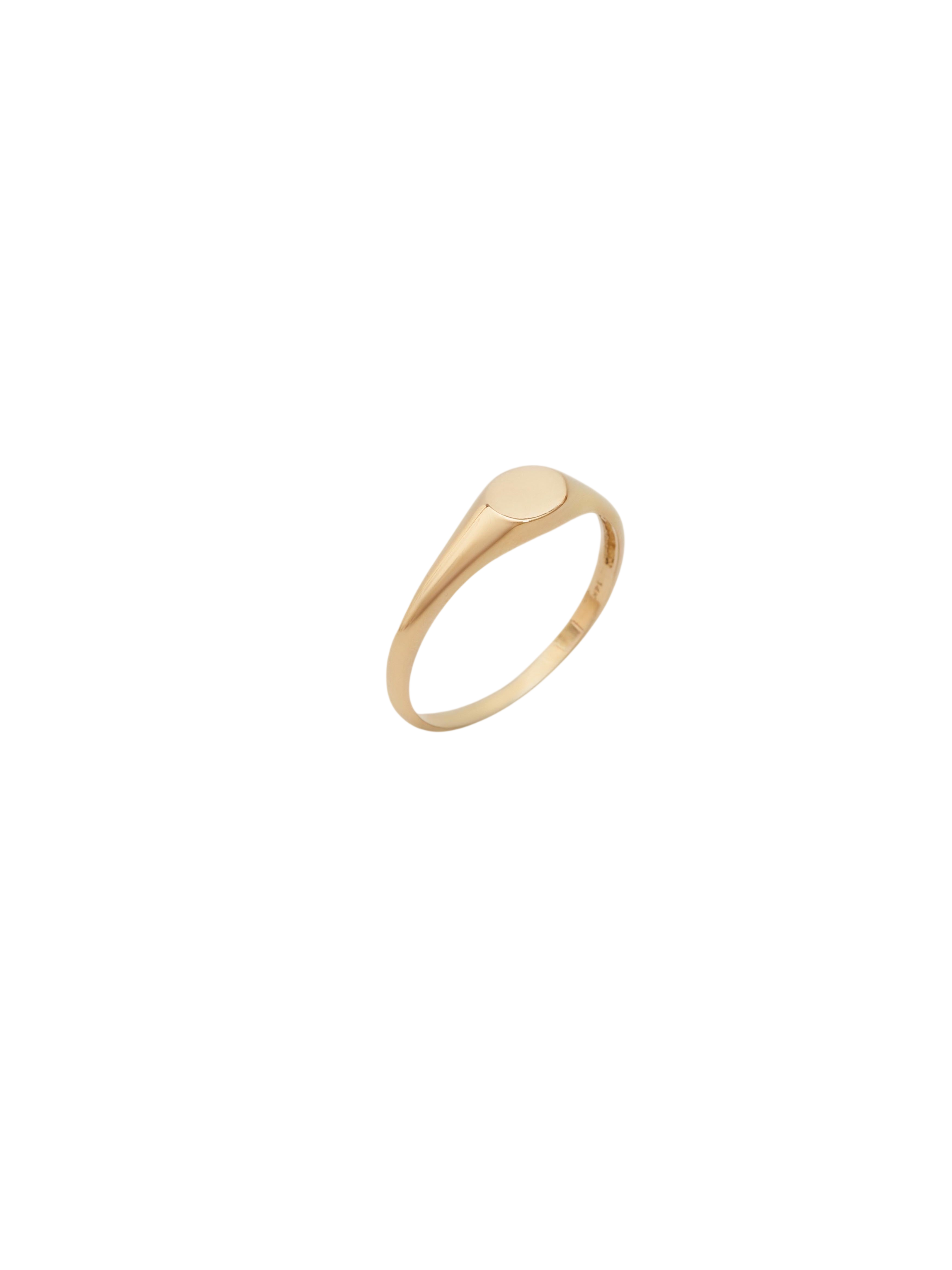 Petite Classic Signet Ring