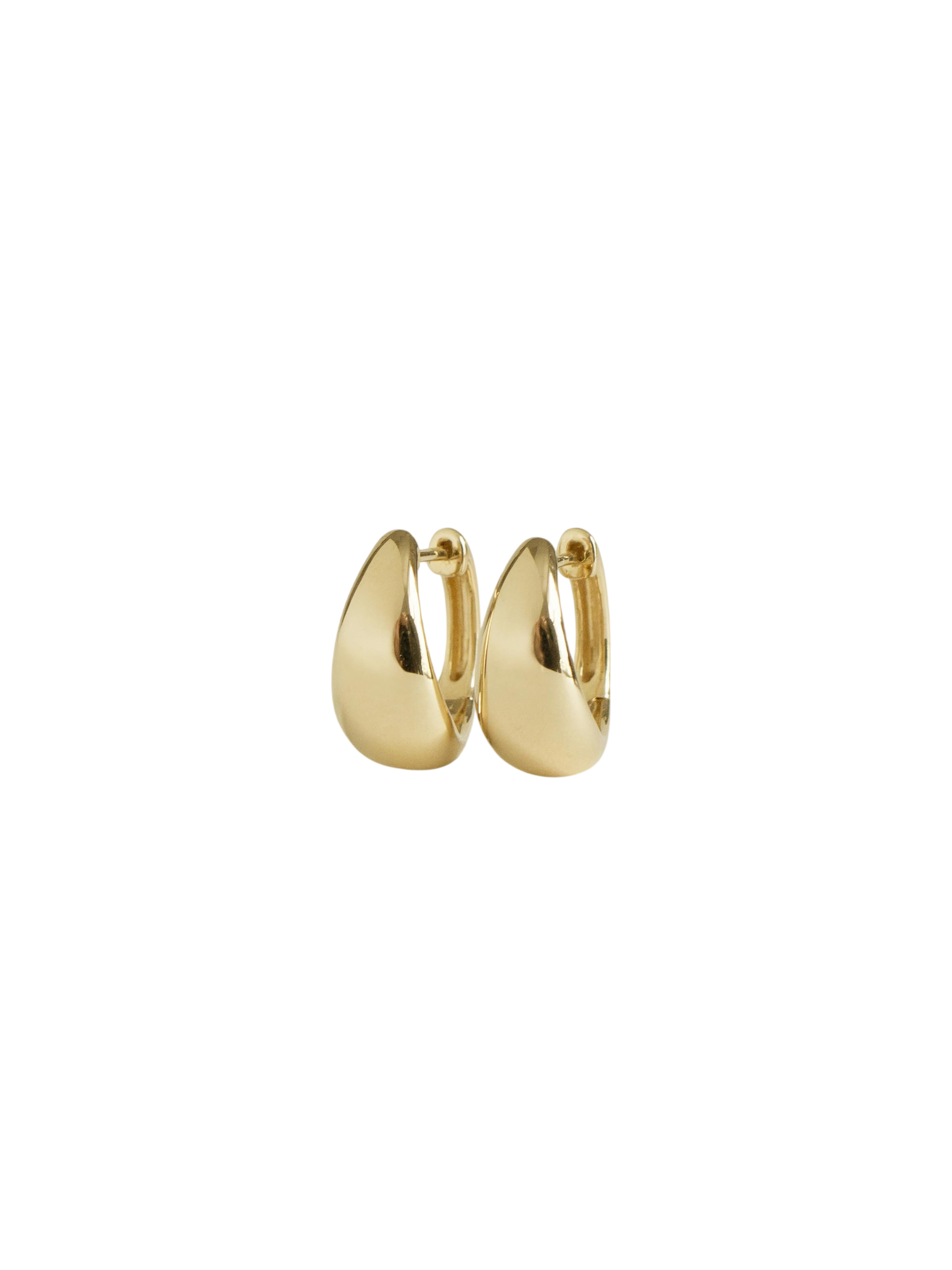 Teardrop Hoop Earrings