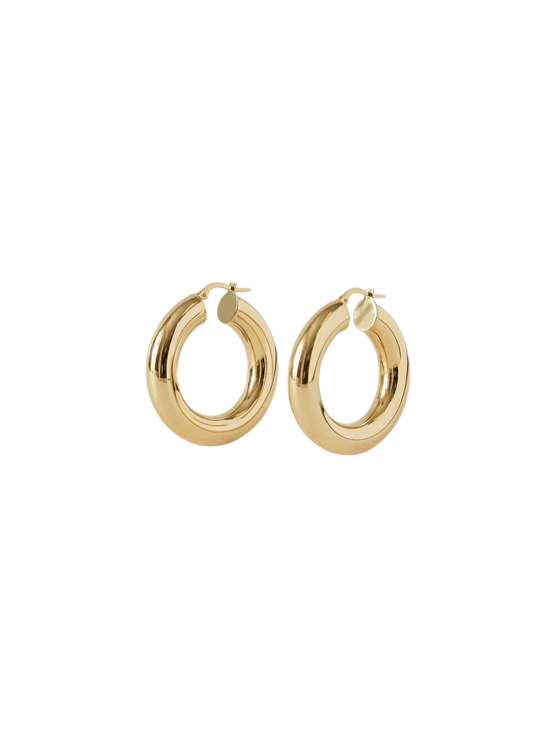 Bold Hoop Earrings Medium