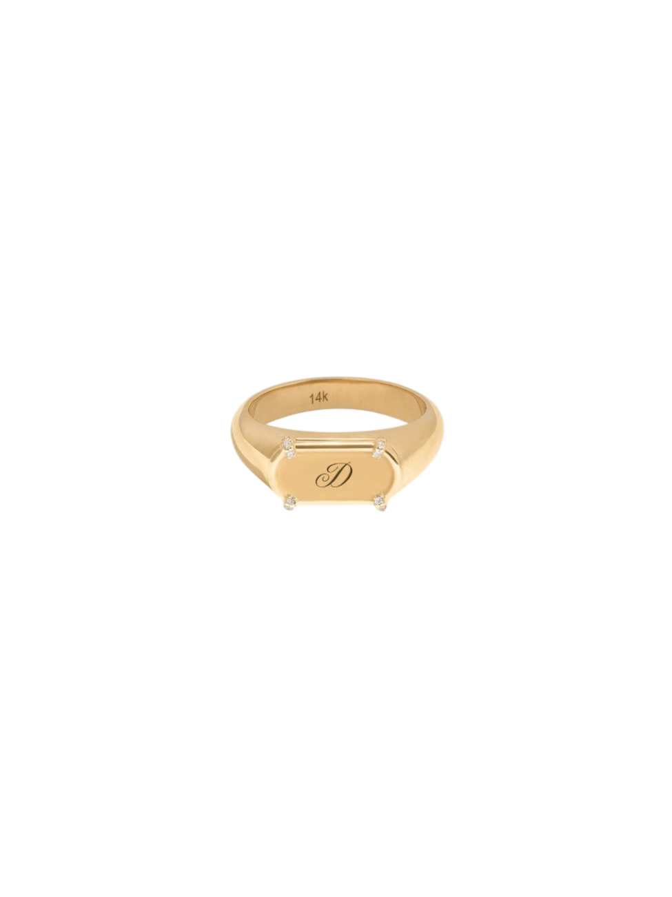 Harlow Oval Signet Ring
