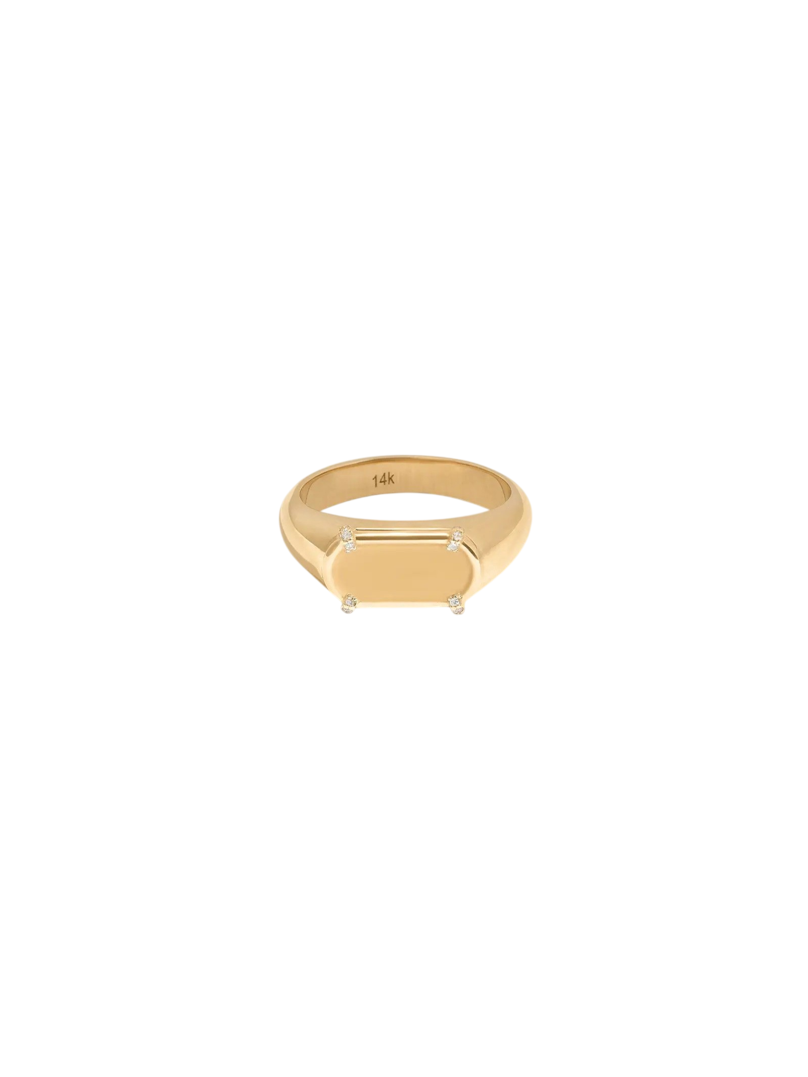 Harlow Oval Signet Ring