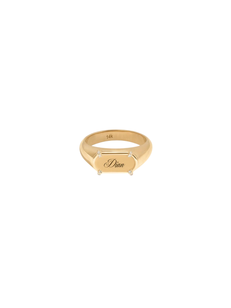 Harlow Oval Signet Ring