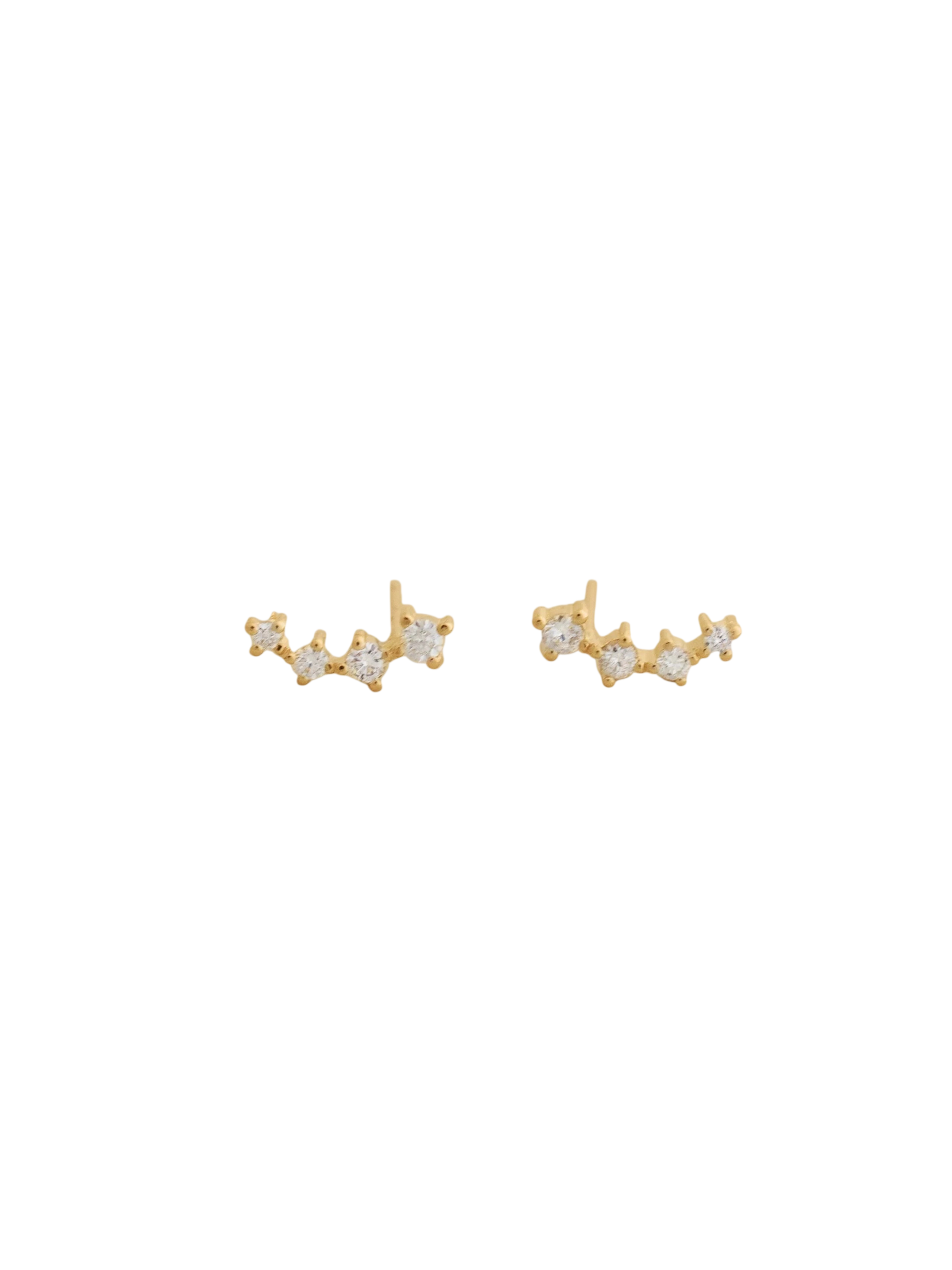 Crawler Stud Earring Diamond