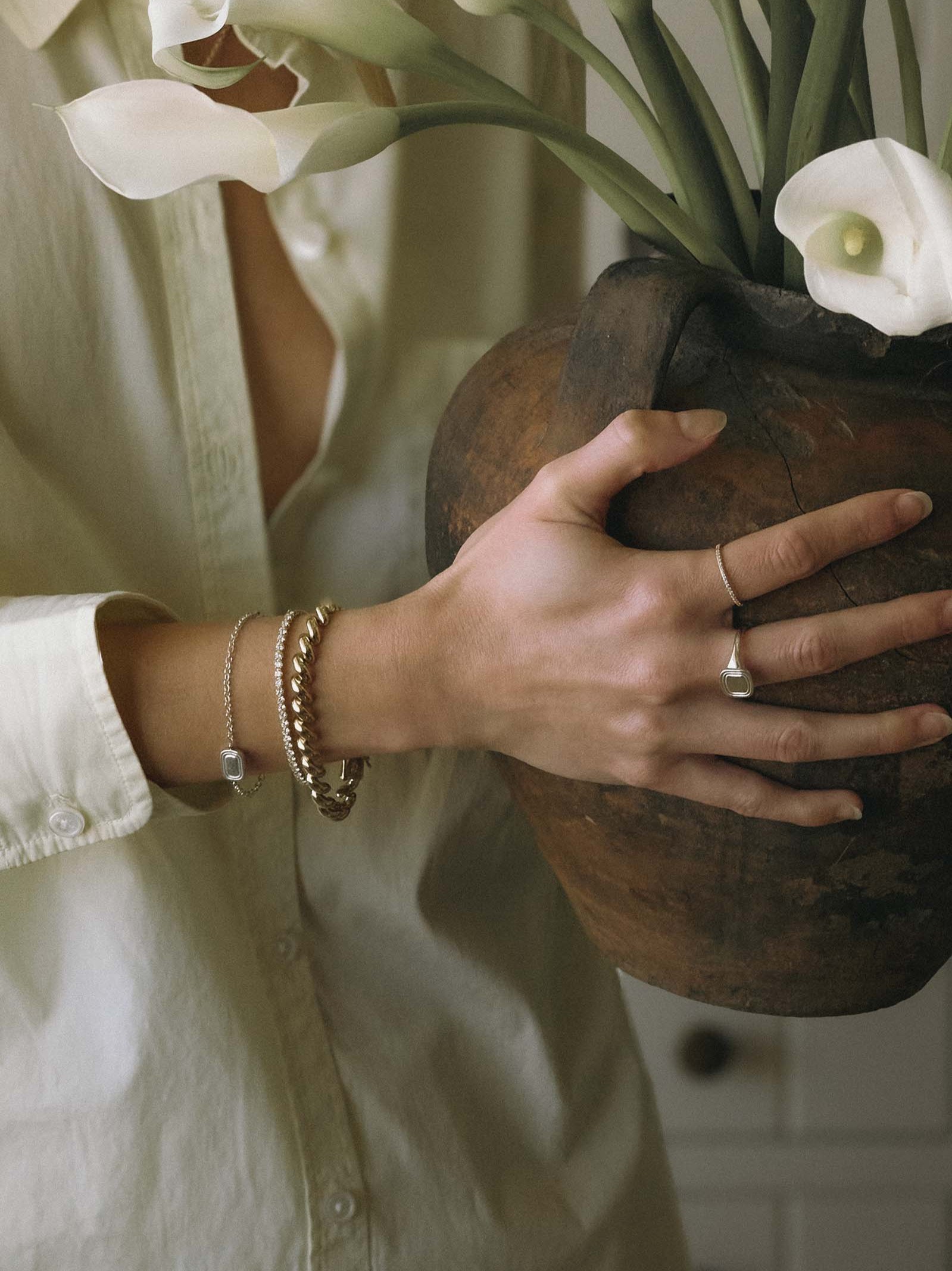 The Estate Signet Ring Silver