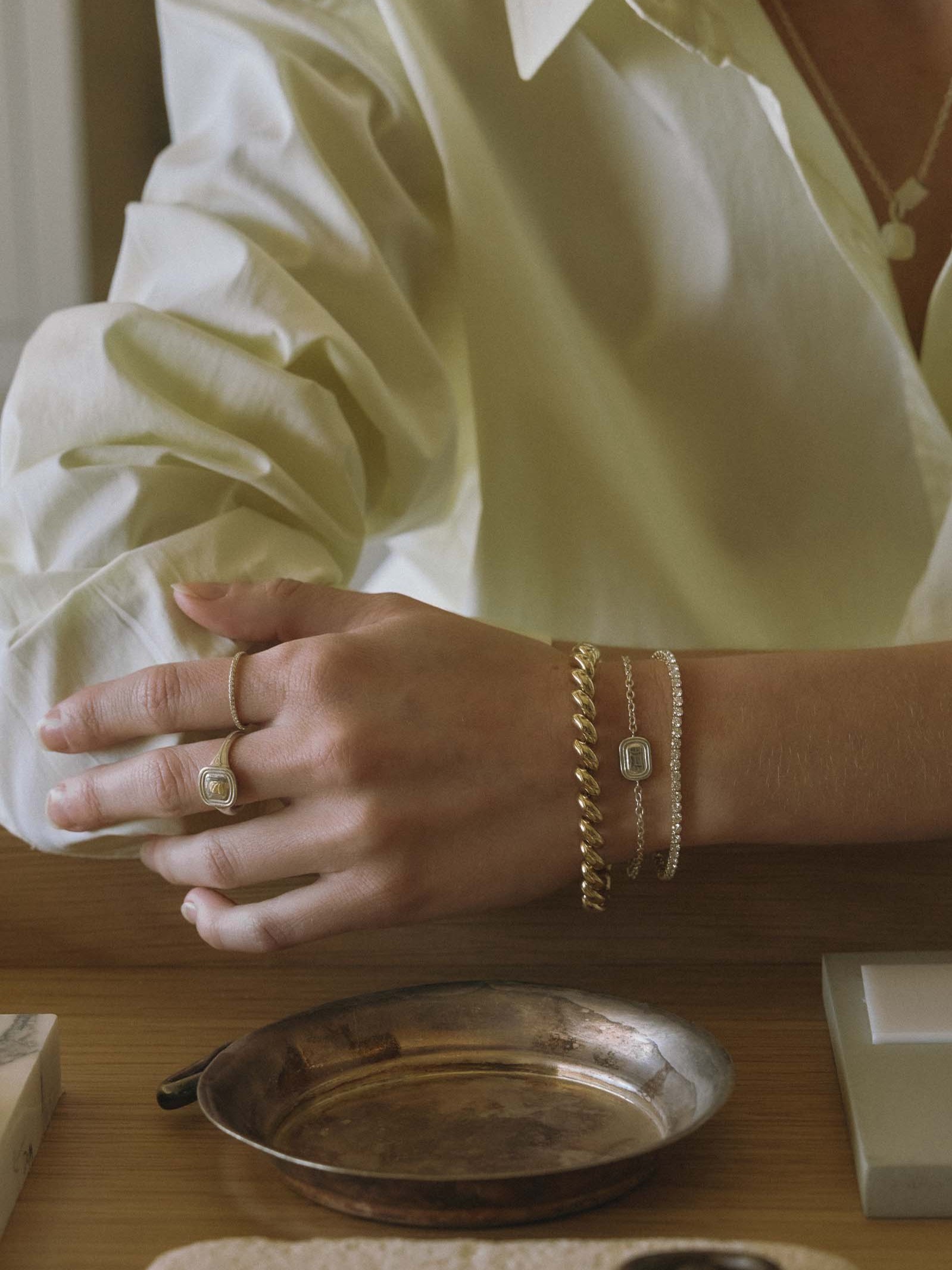 The Estate Signet Ring Silver