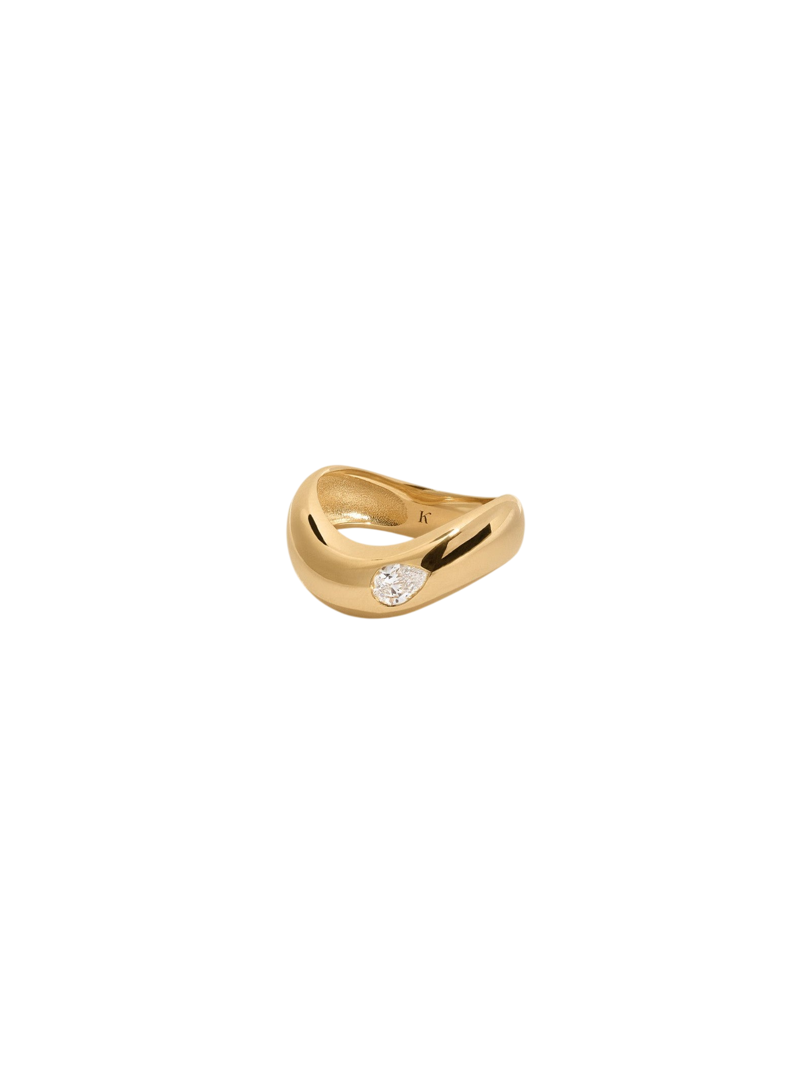 Demi Curve Band Ring