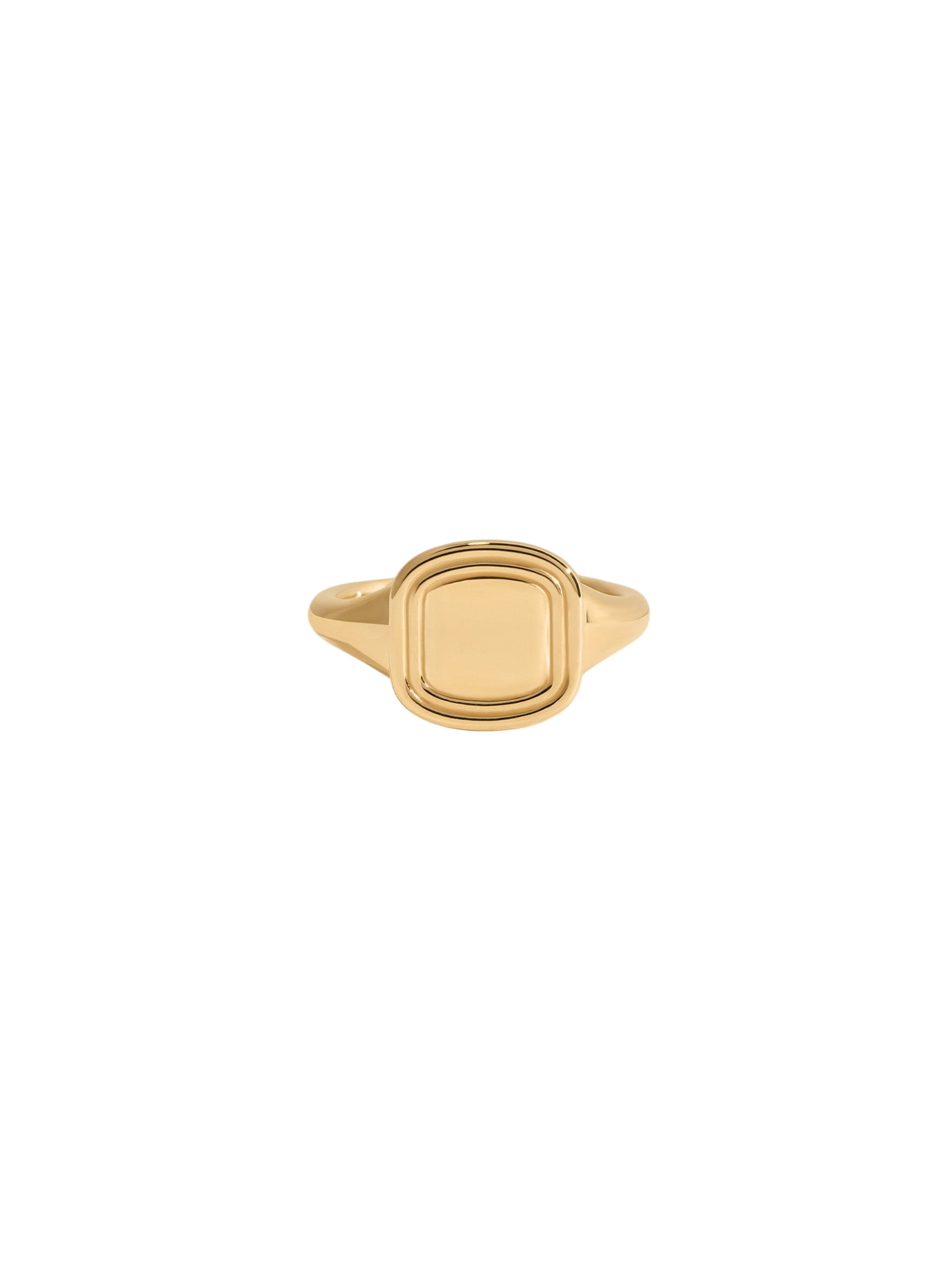 The Estate Signet Ring Yellow Gold photo