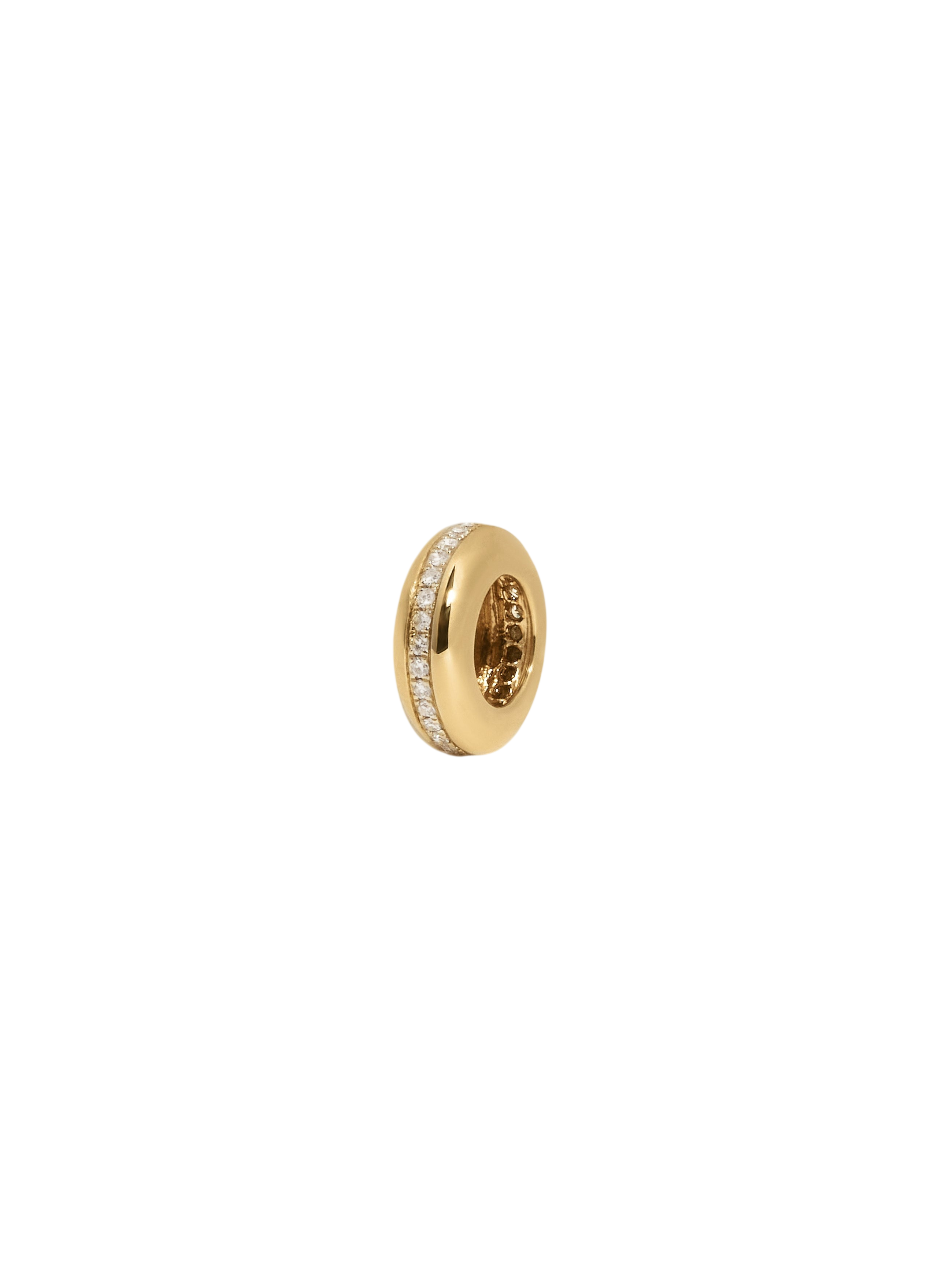 Noelle Pavé Dome Birthstone Charm