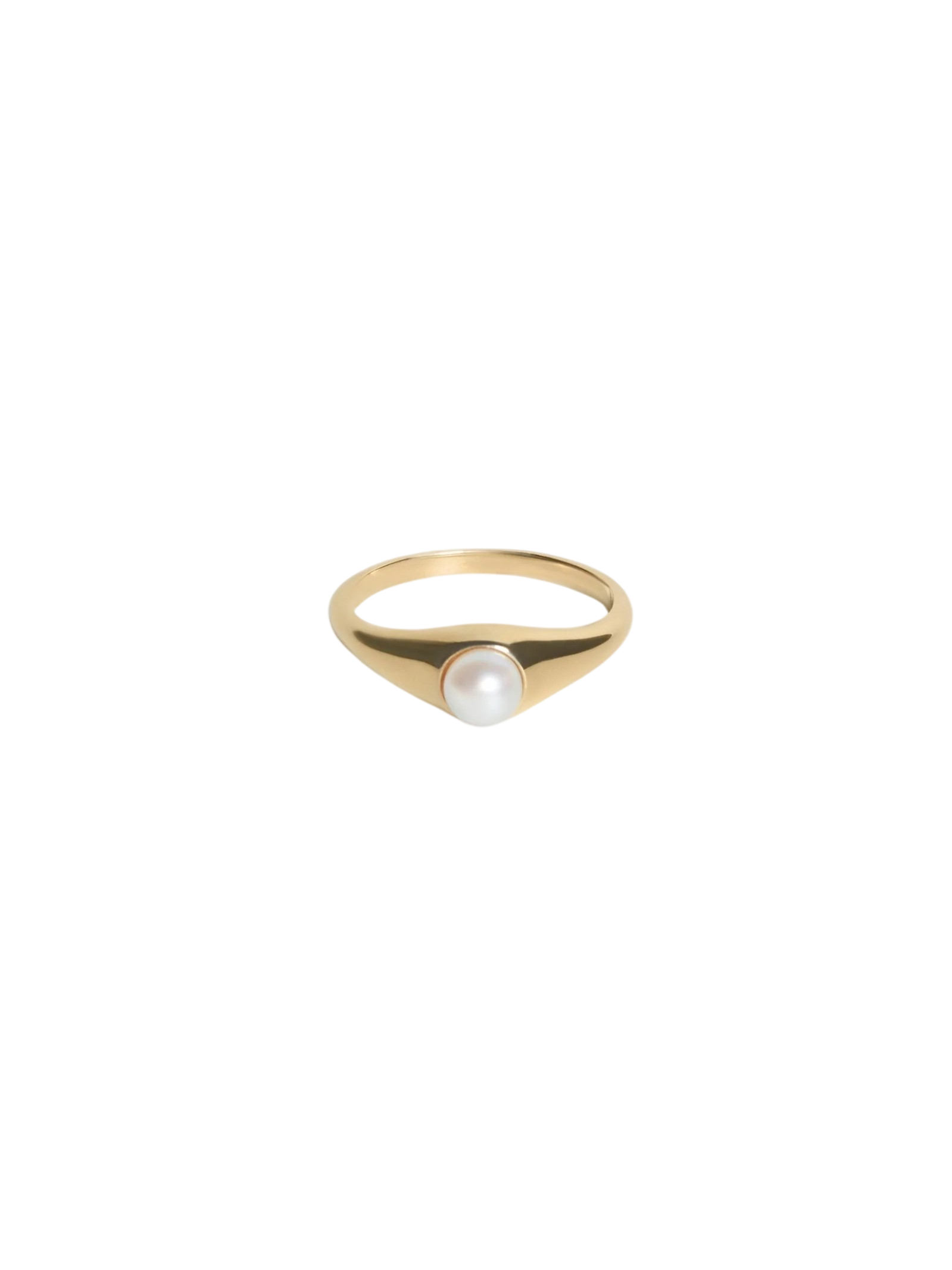 Pearl Signet Ring