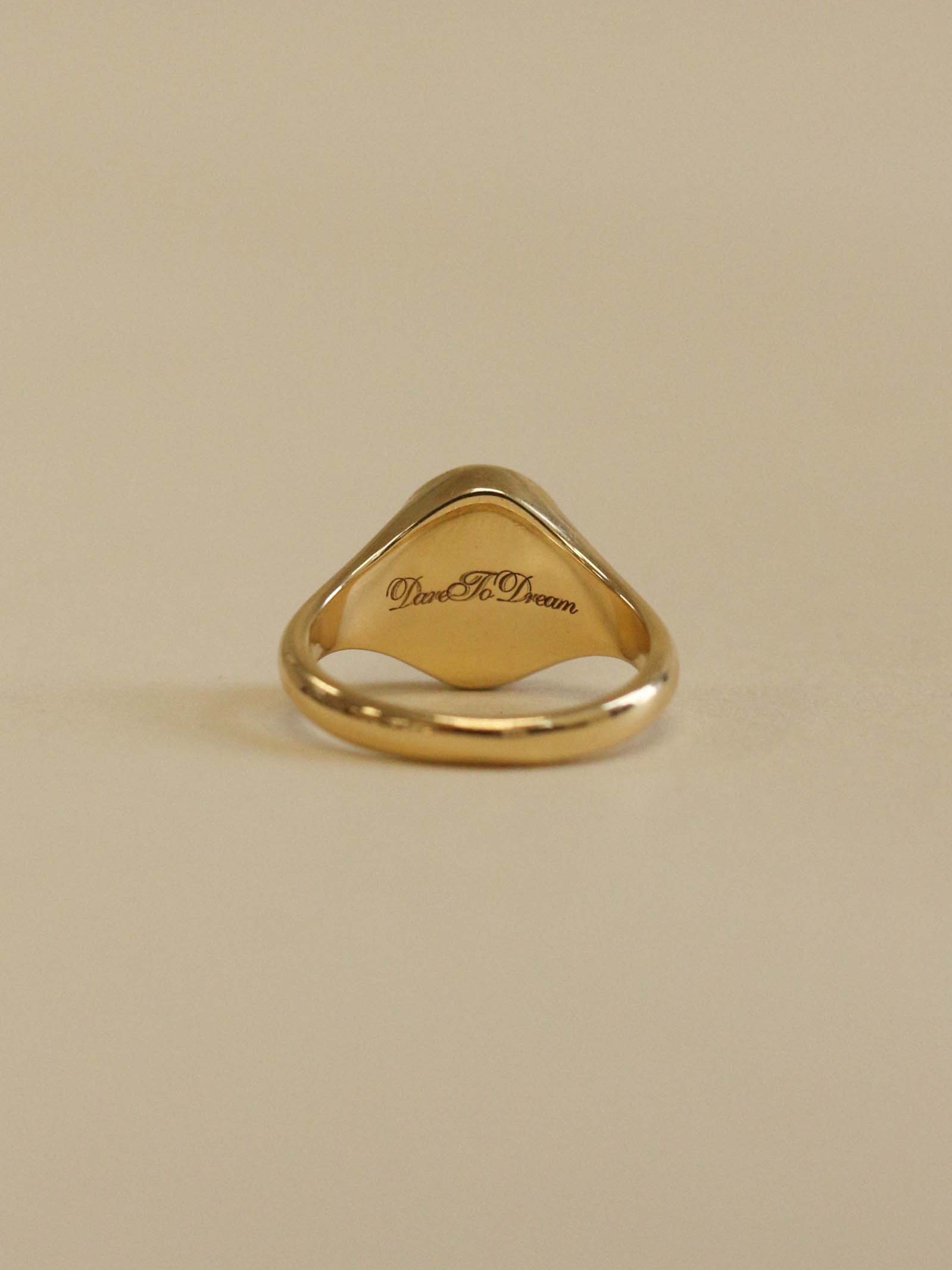Pegasus Dream Diamond Signet Ring