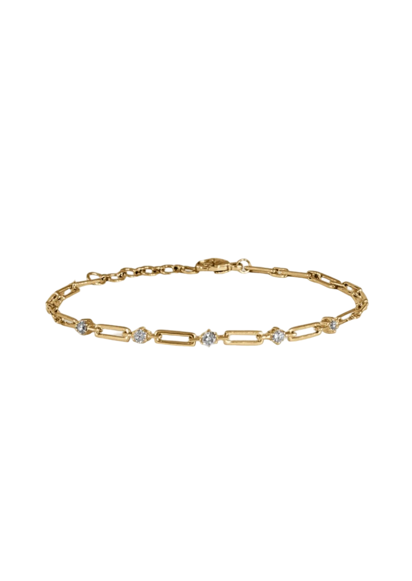 North star v anniversary bracelet diamond