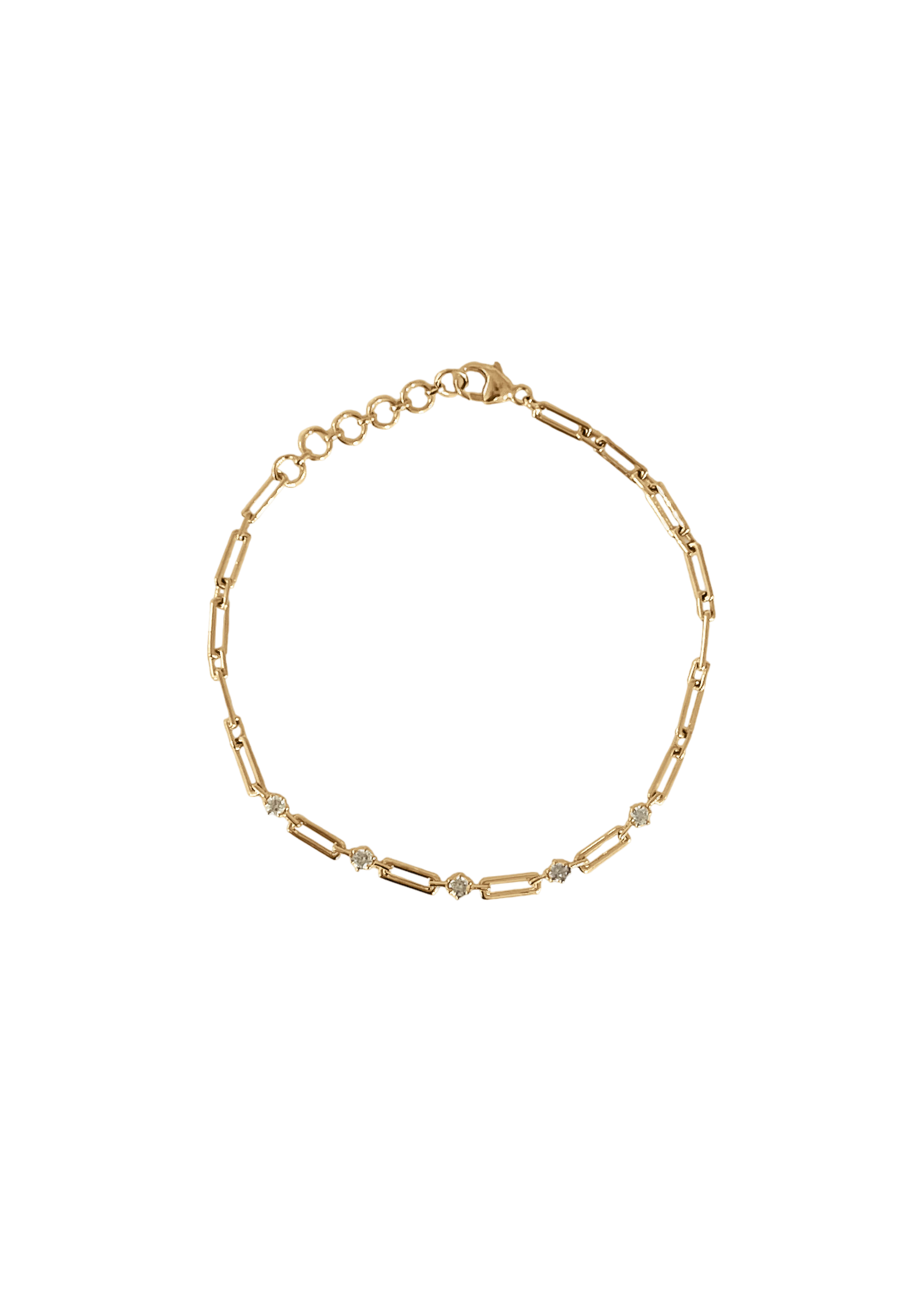 North star v anniversary bracelet diamond