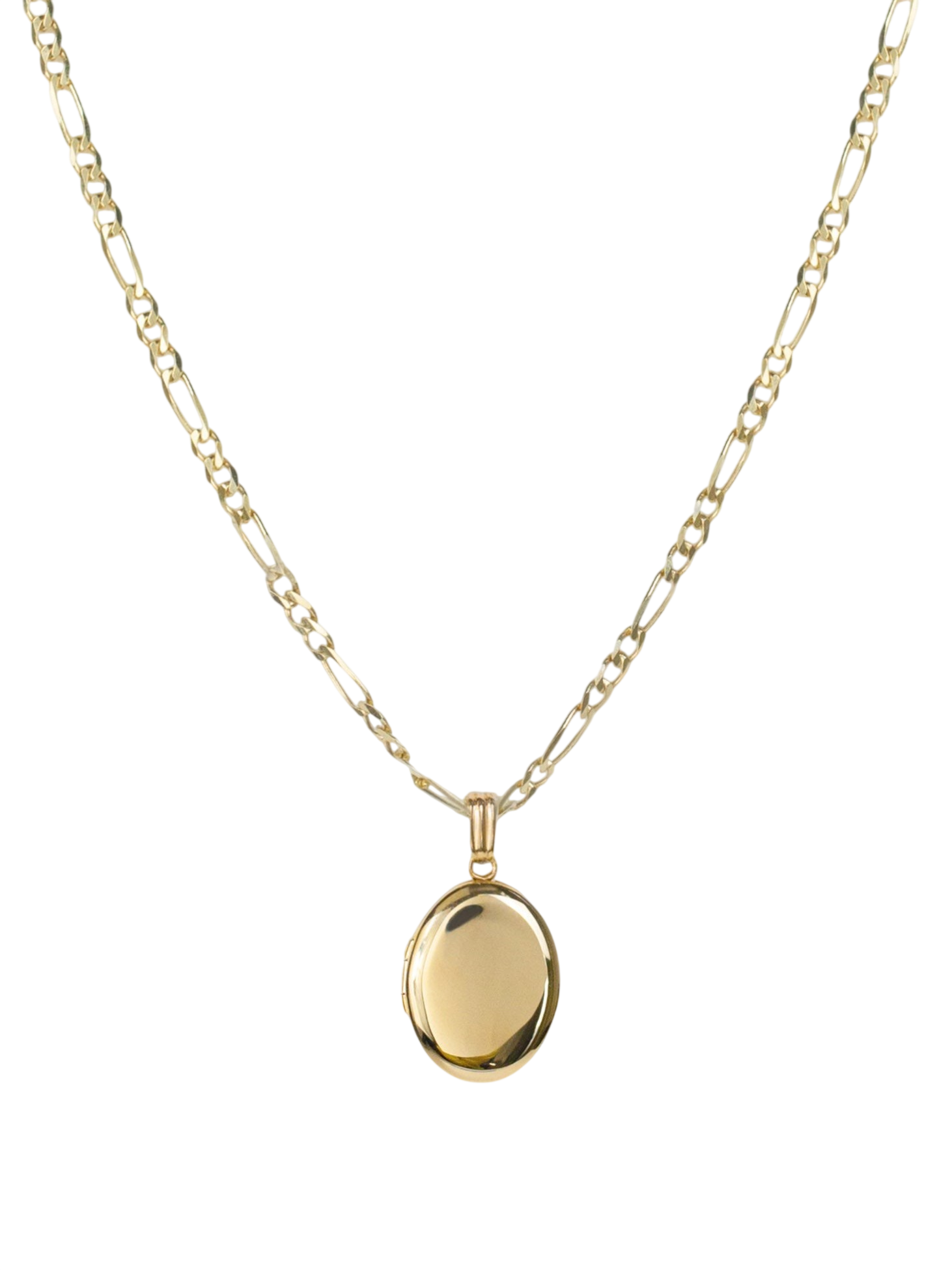 Maison Oval Locket Necklace