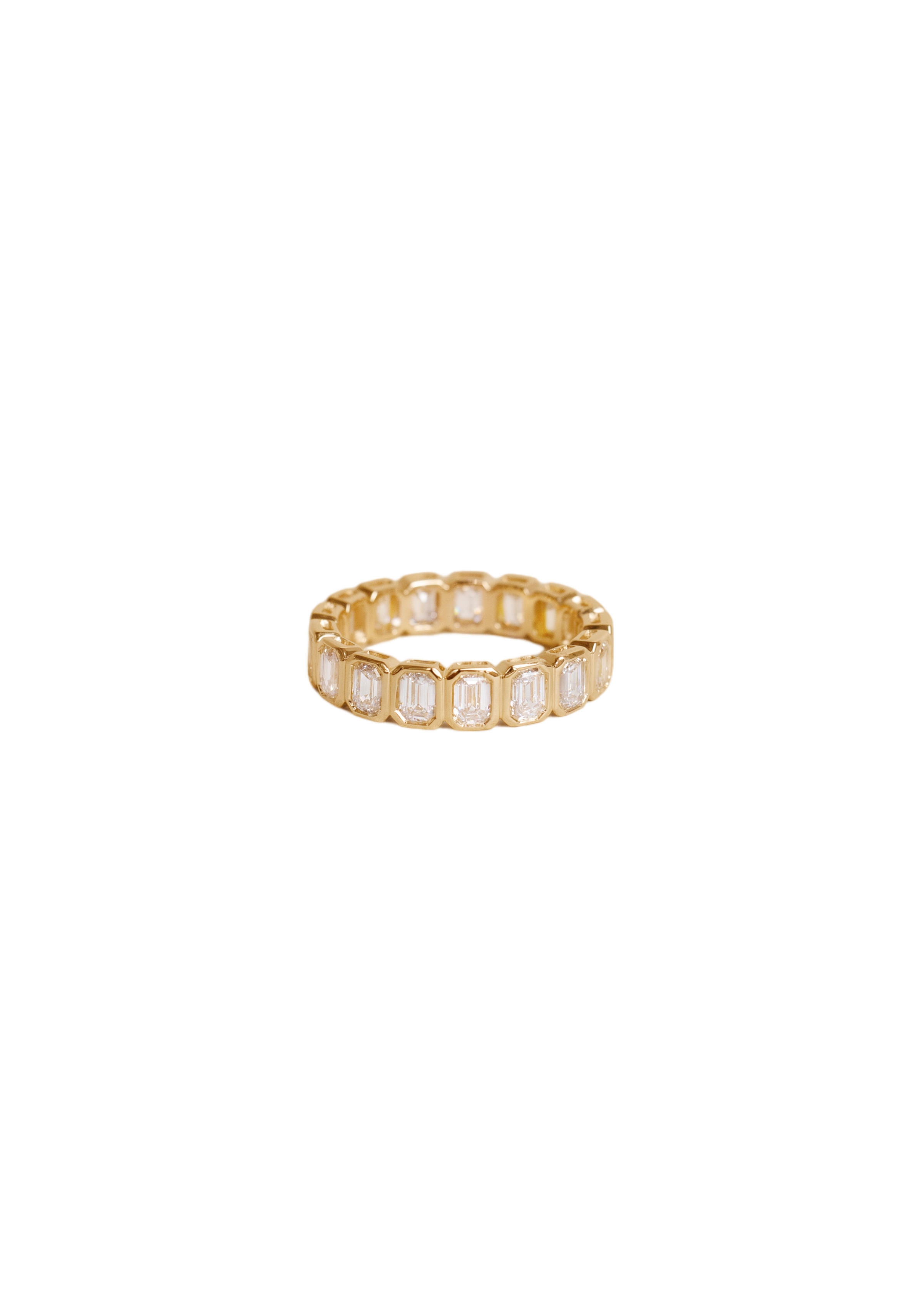 Margot radiant eternity ring diamond