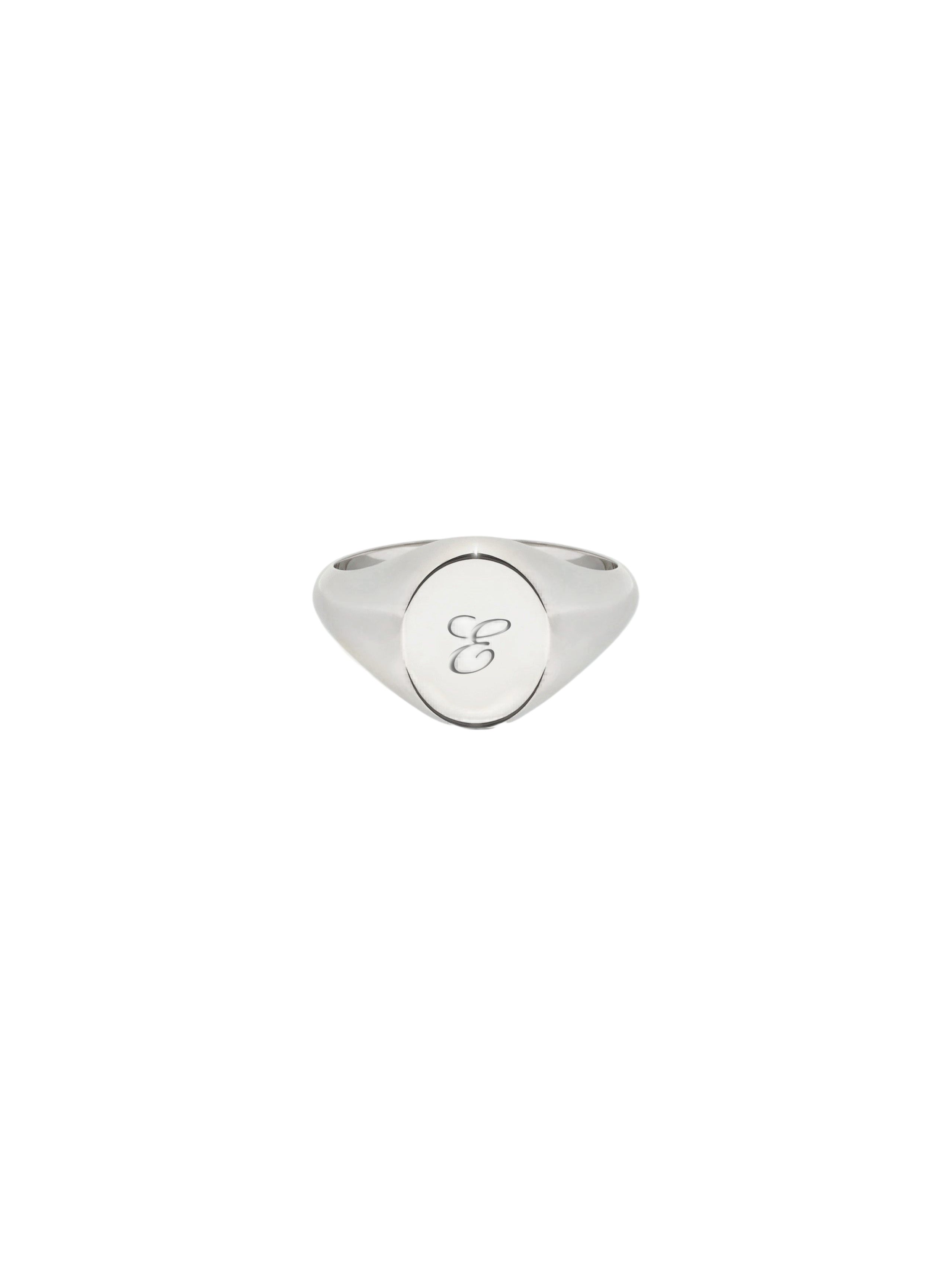 Bold Classic Signet Ring Silver photo