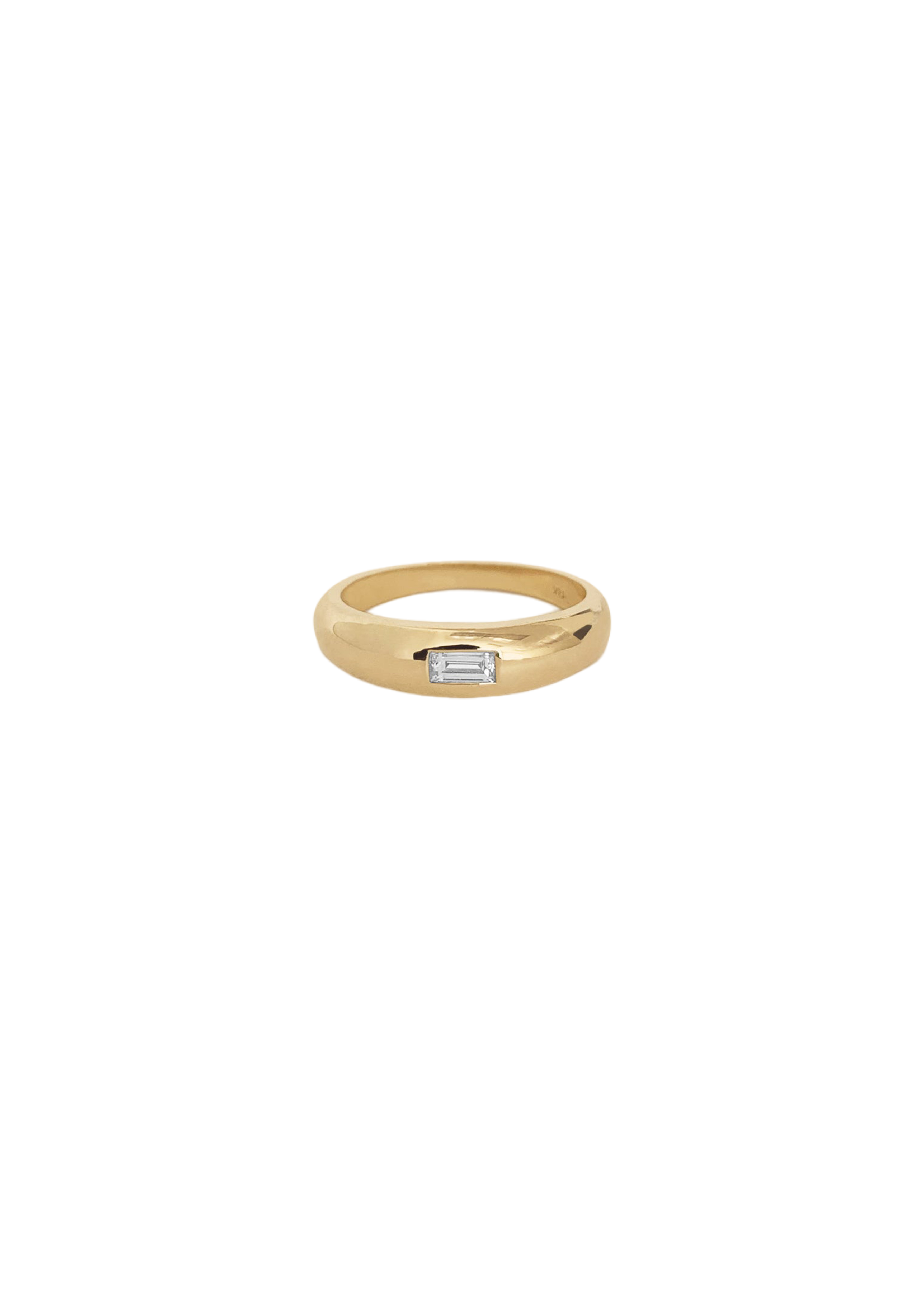 Natalie dome ring diamond