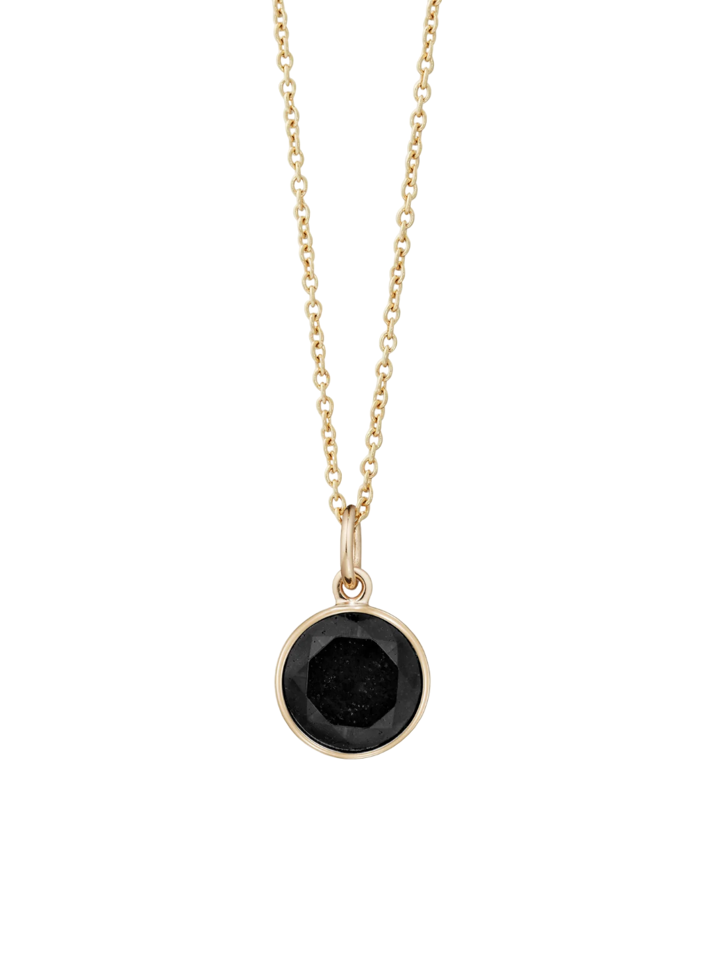 Eternity necklace with mpingo blackwood diamond