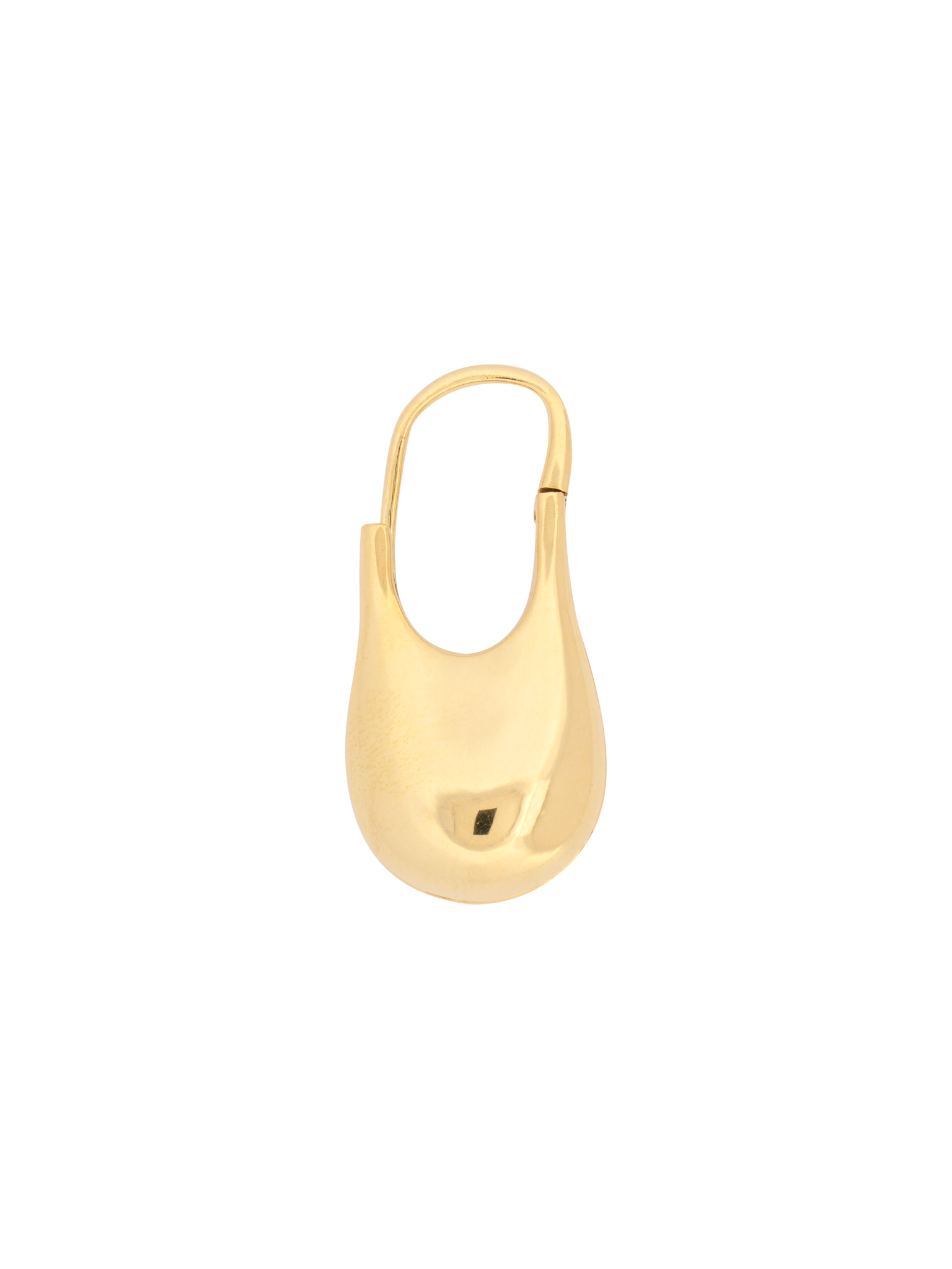 Mini doric 18k gold earring