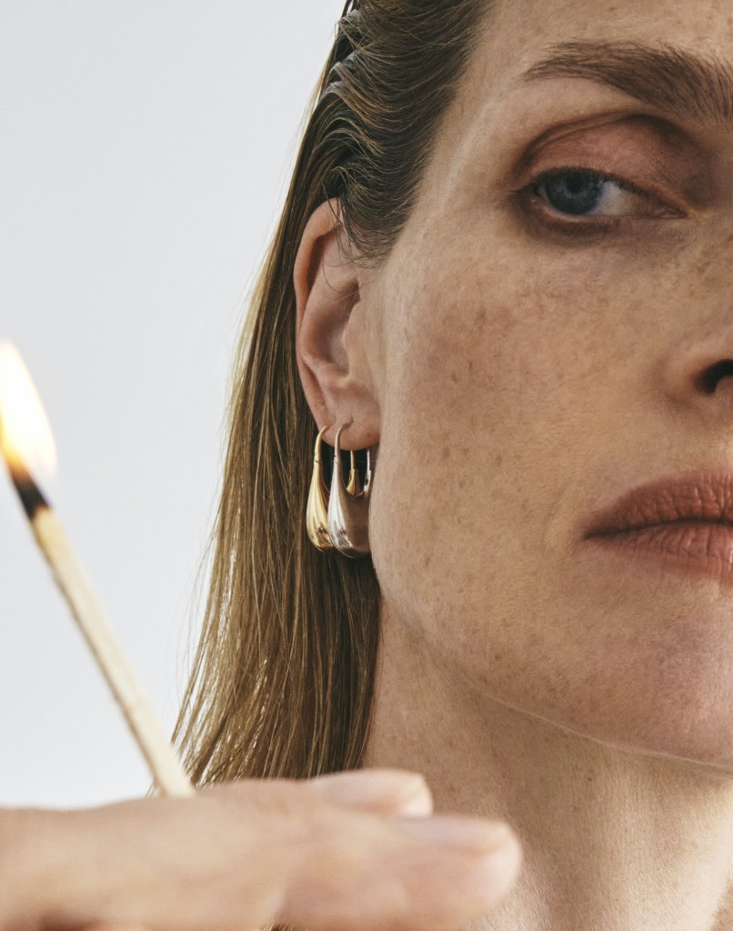Small doric earring
